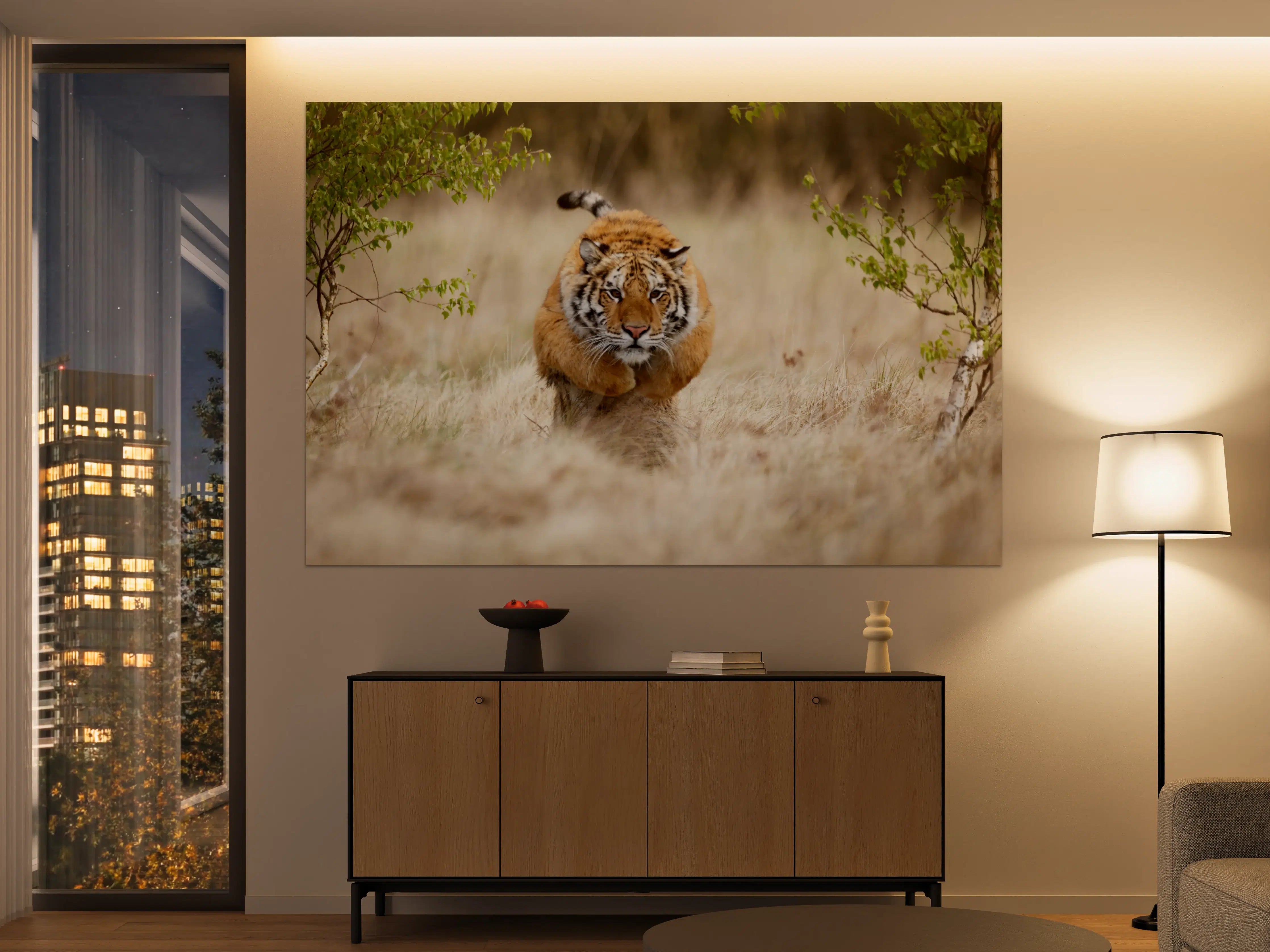 Große Wandbilder - Mächtiger Sibirischer Tiger