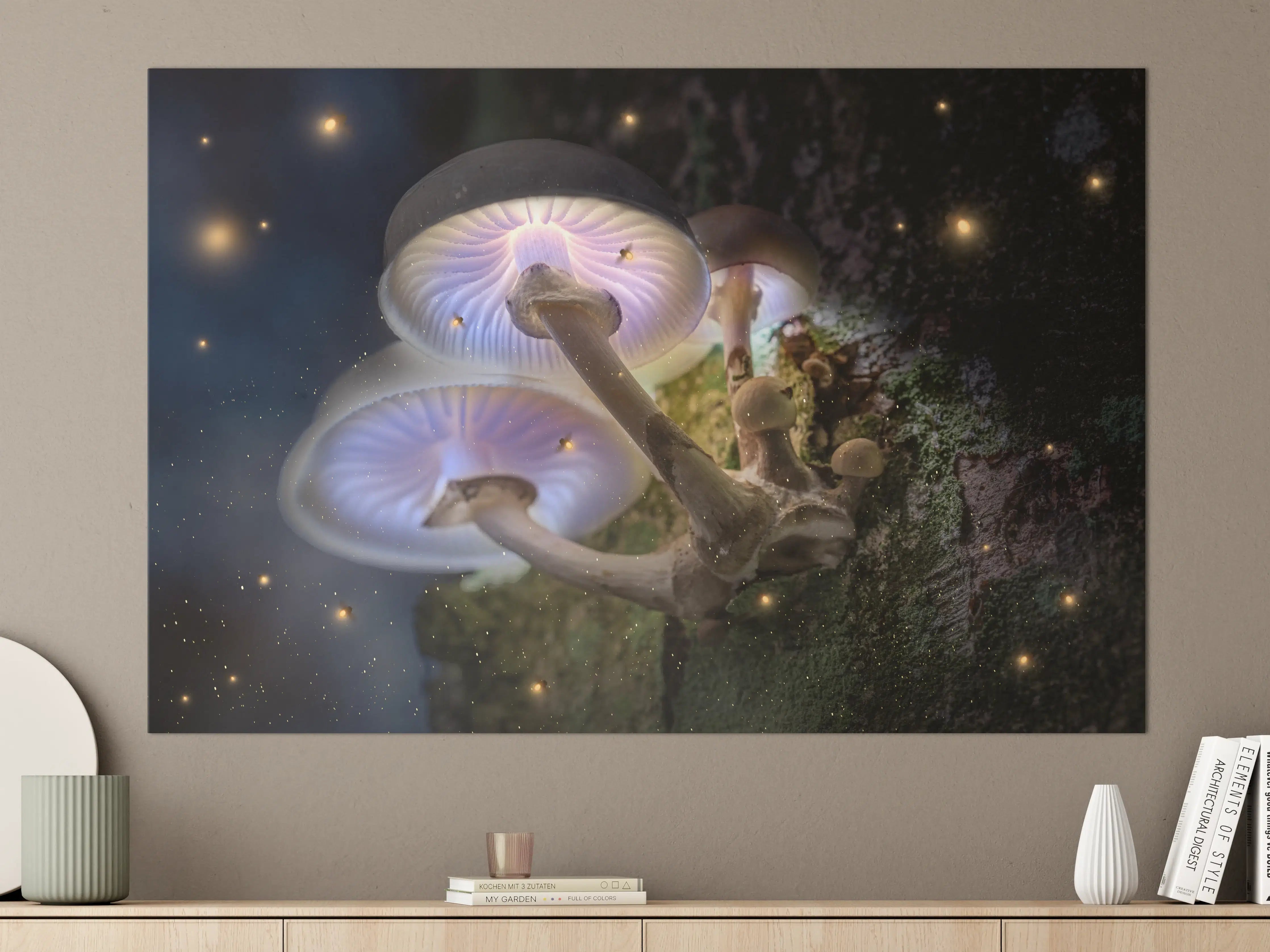 Große Wandbilder - Magischer Baumpilz