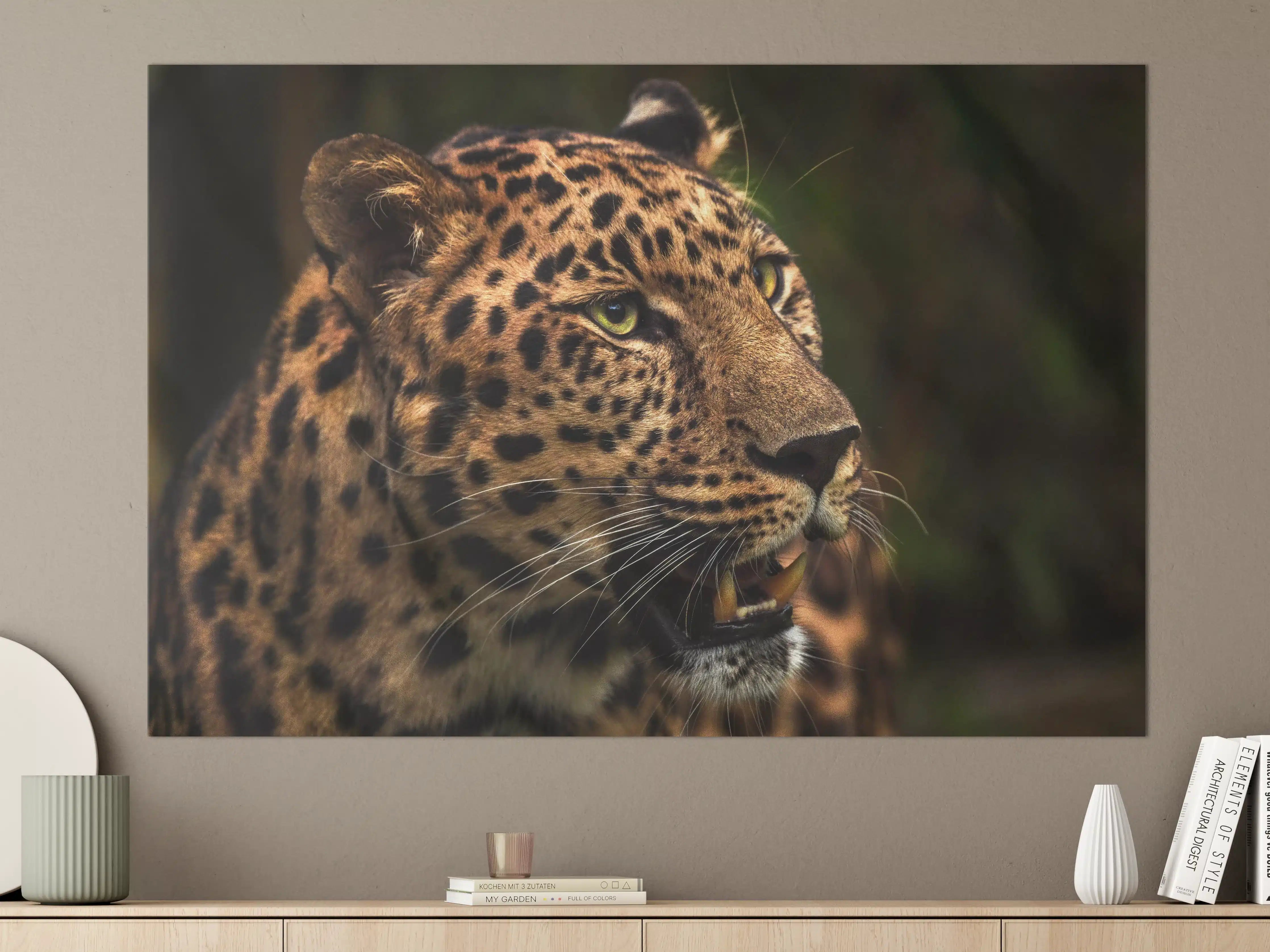 Große Wandbilder - Majestätischer Amur-Leopard