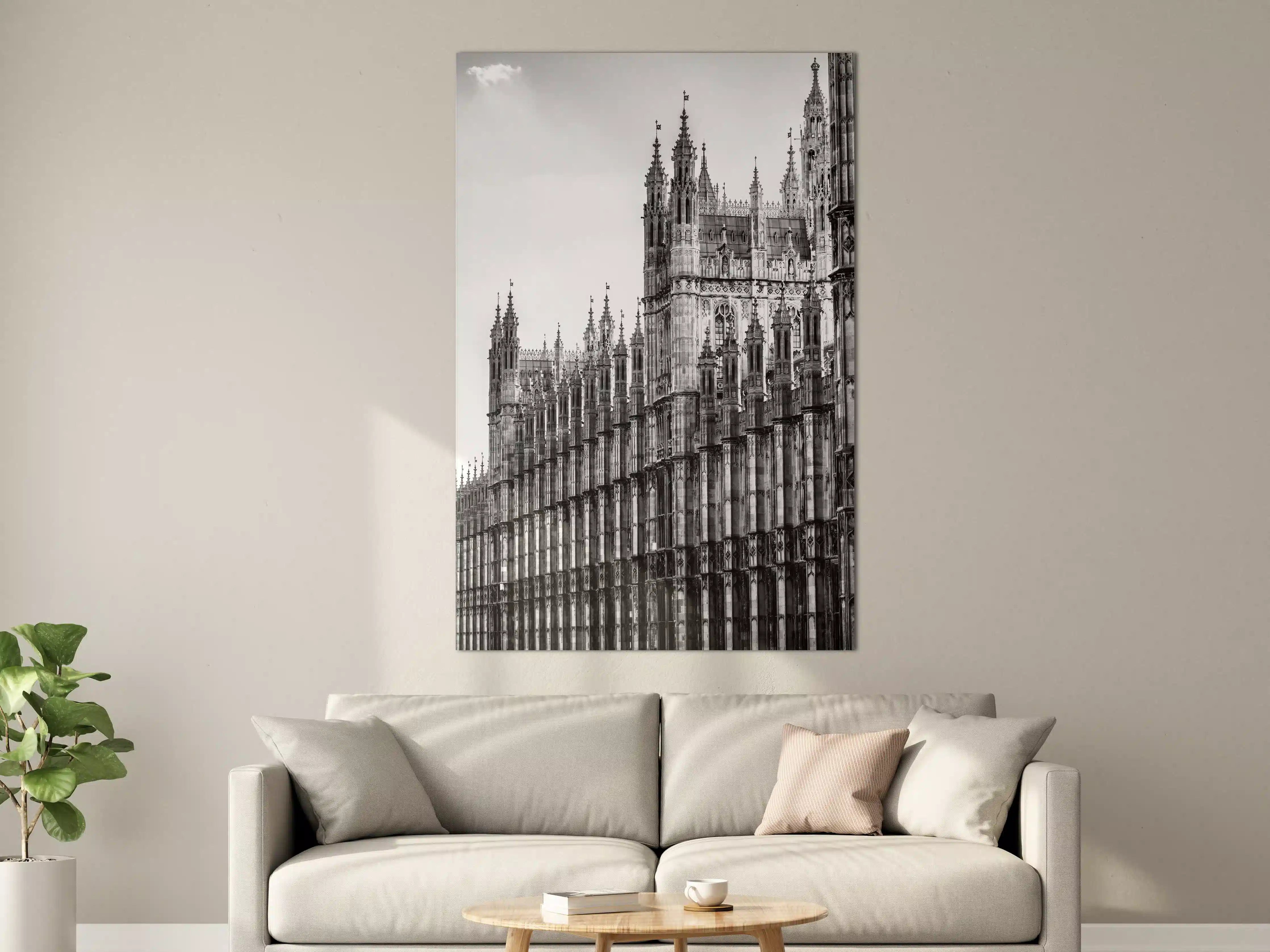 Große Wandbilder - Majestätisches Gothic-Kirchenpanorama