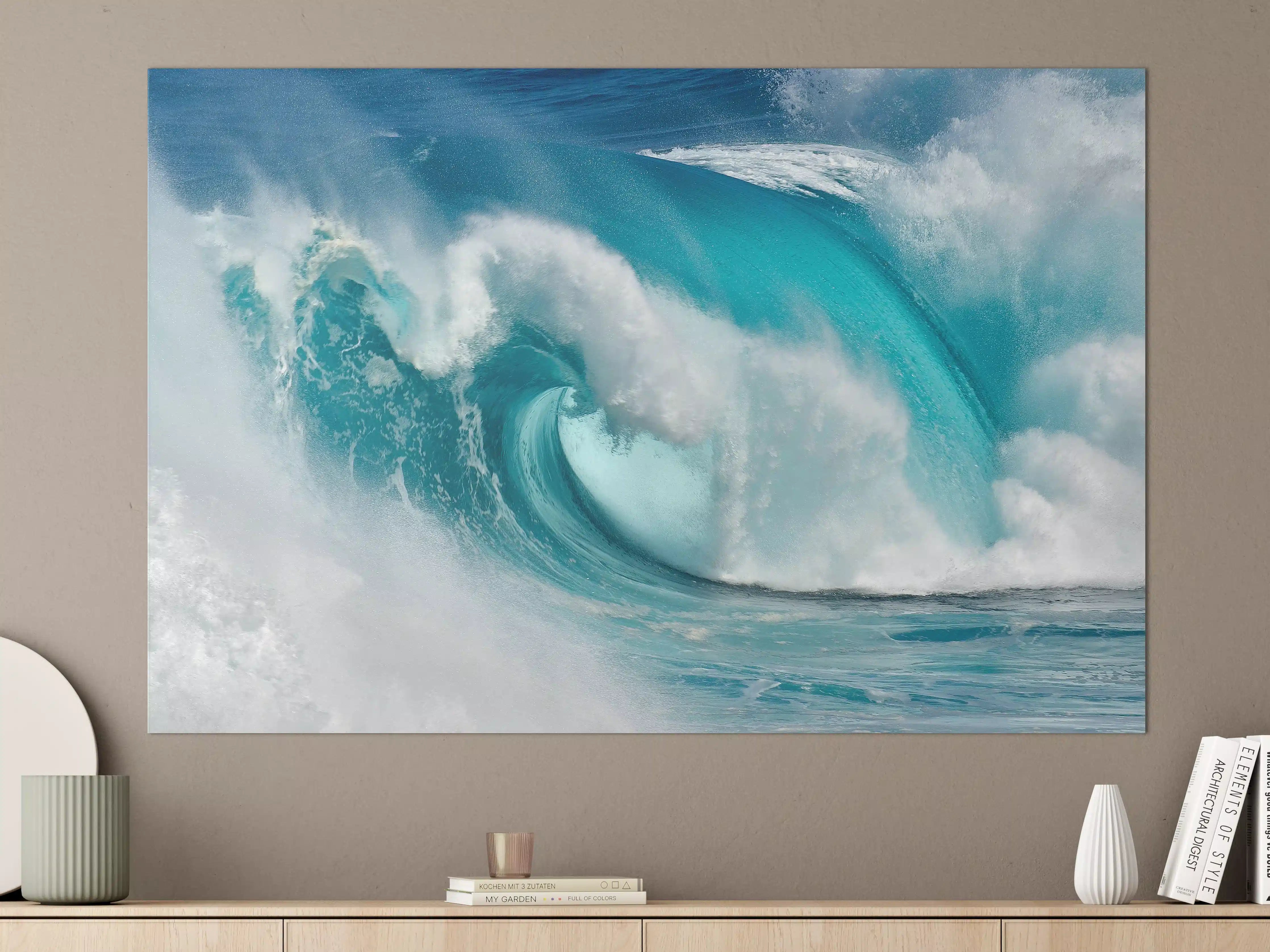 Große Wandbilder - Majestische Meereswelle