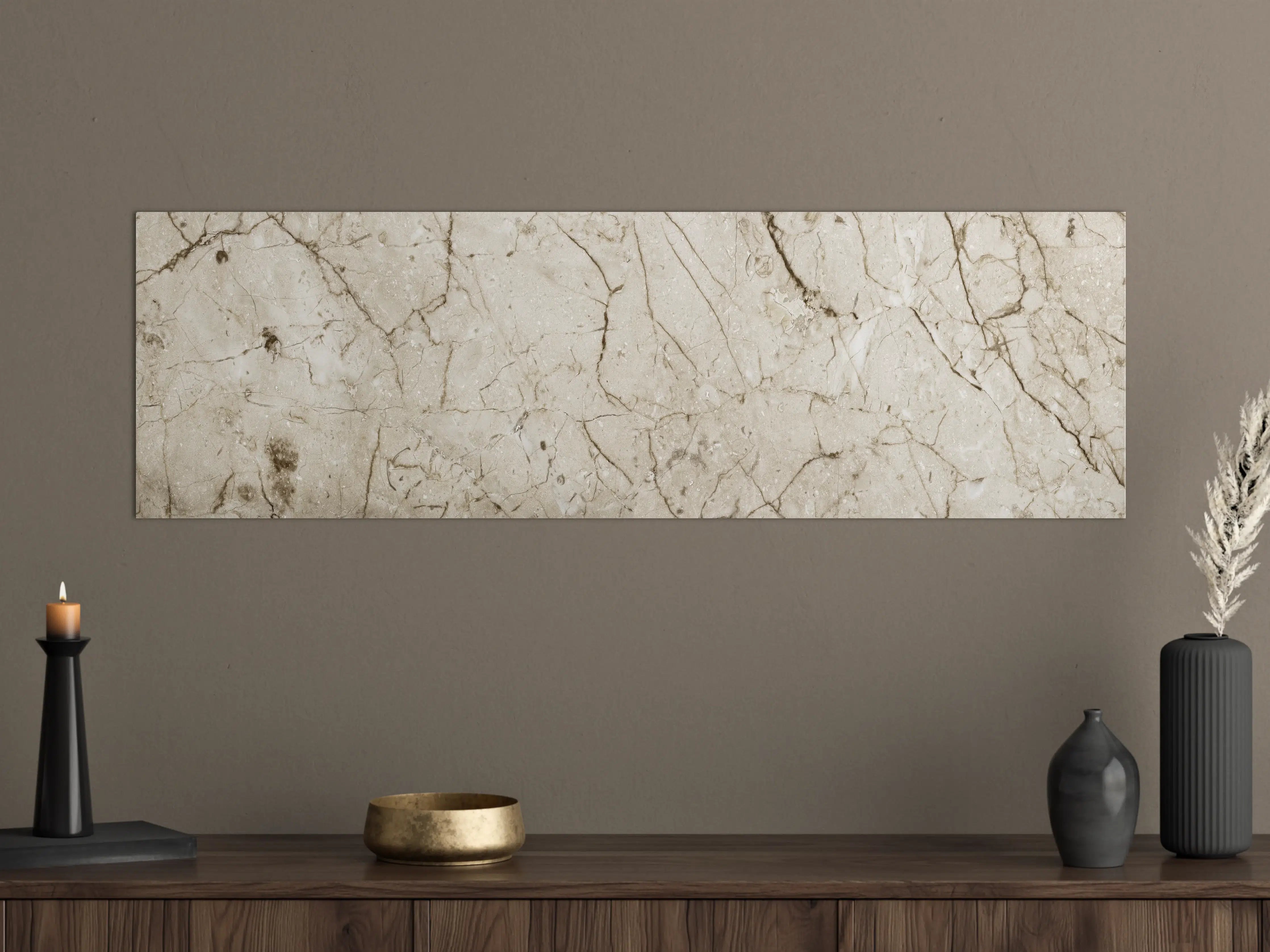 Große Wandbilder - Marmor Hintergrund - Beige
