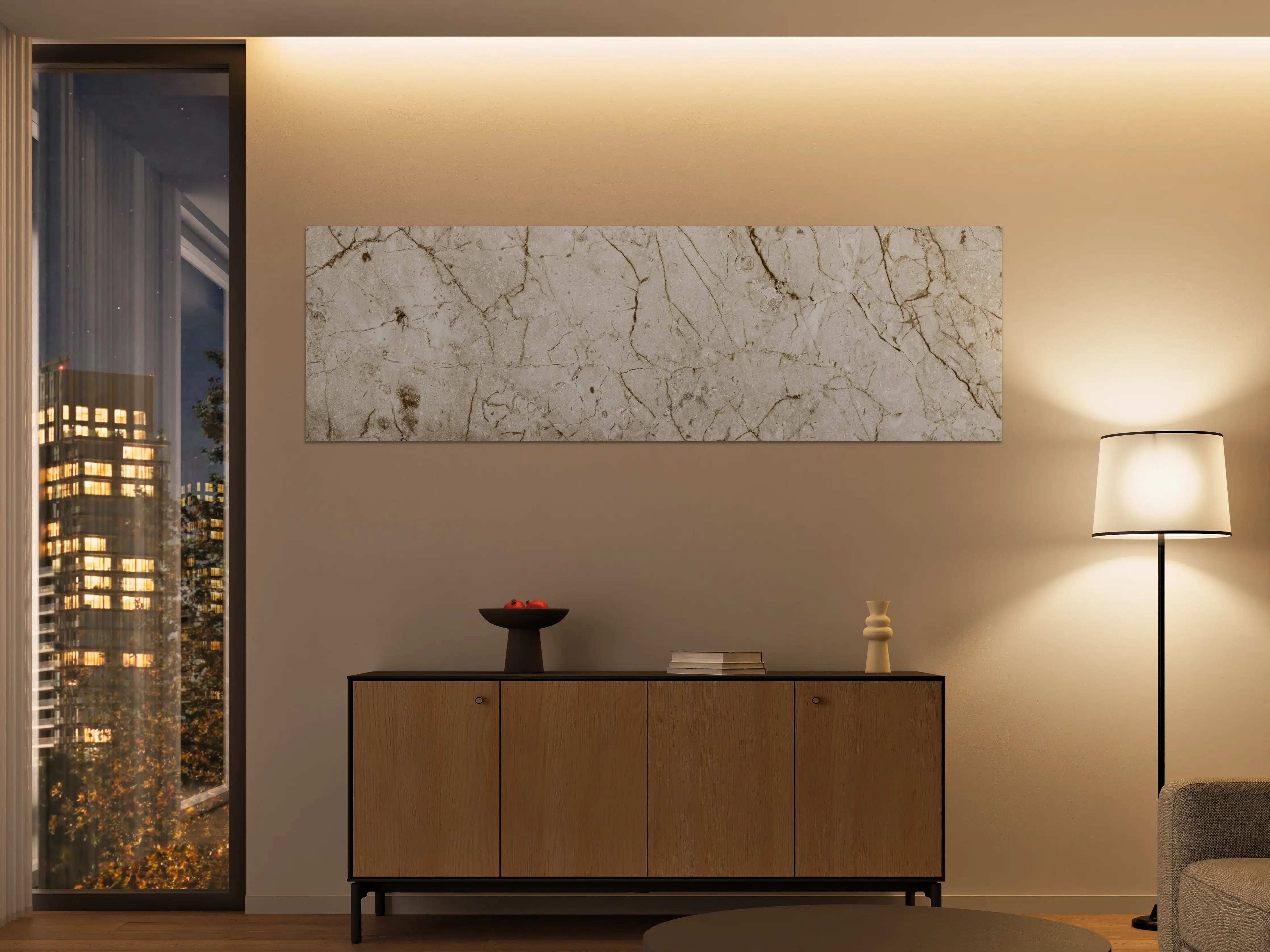 Große Wandbilder - Marmor Hintergrund - Beige