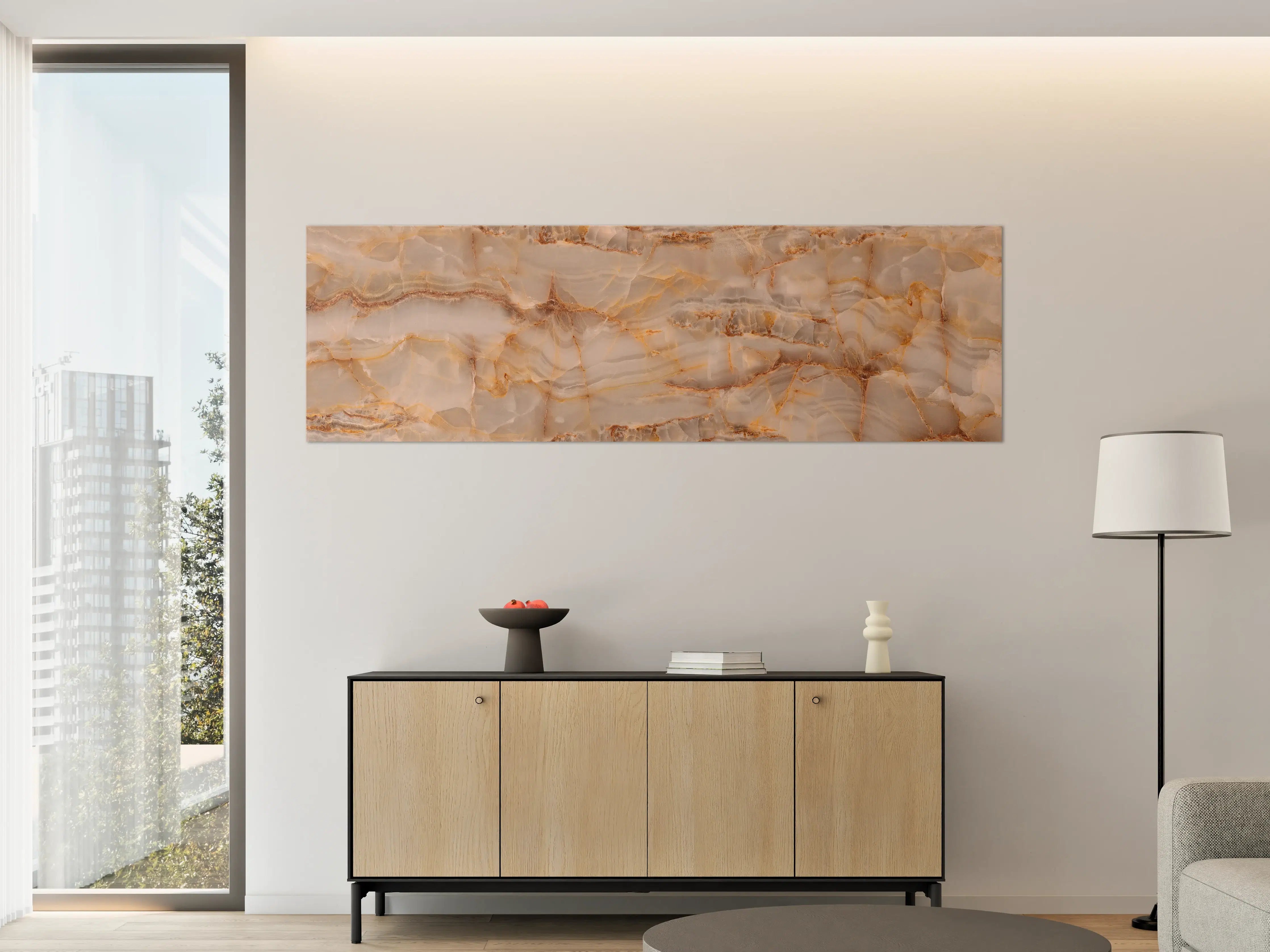 Große Wandbilder - Marmor Onyx Struktur