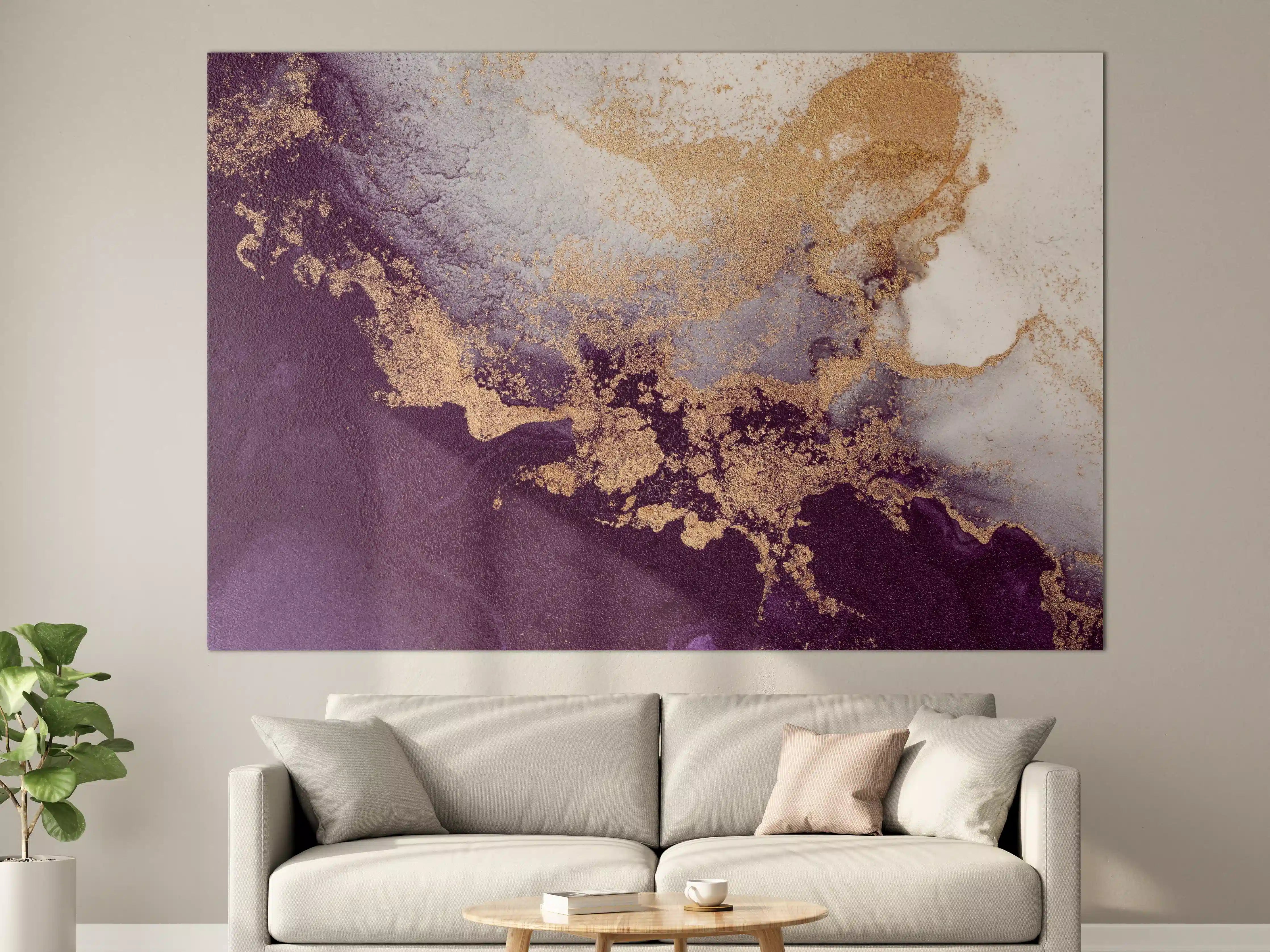 Große Wandbilder - Marmor Wand Design - Flüssigkunst