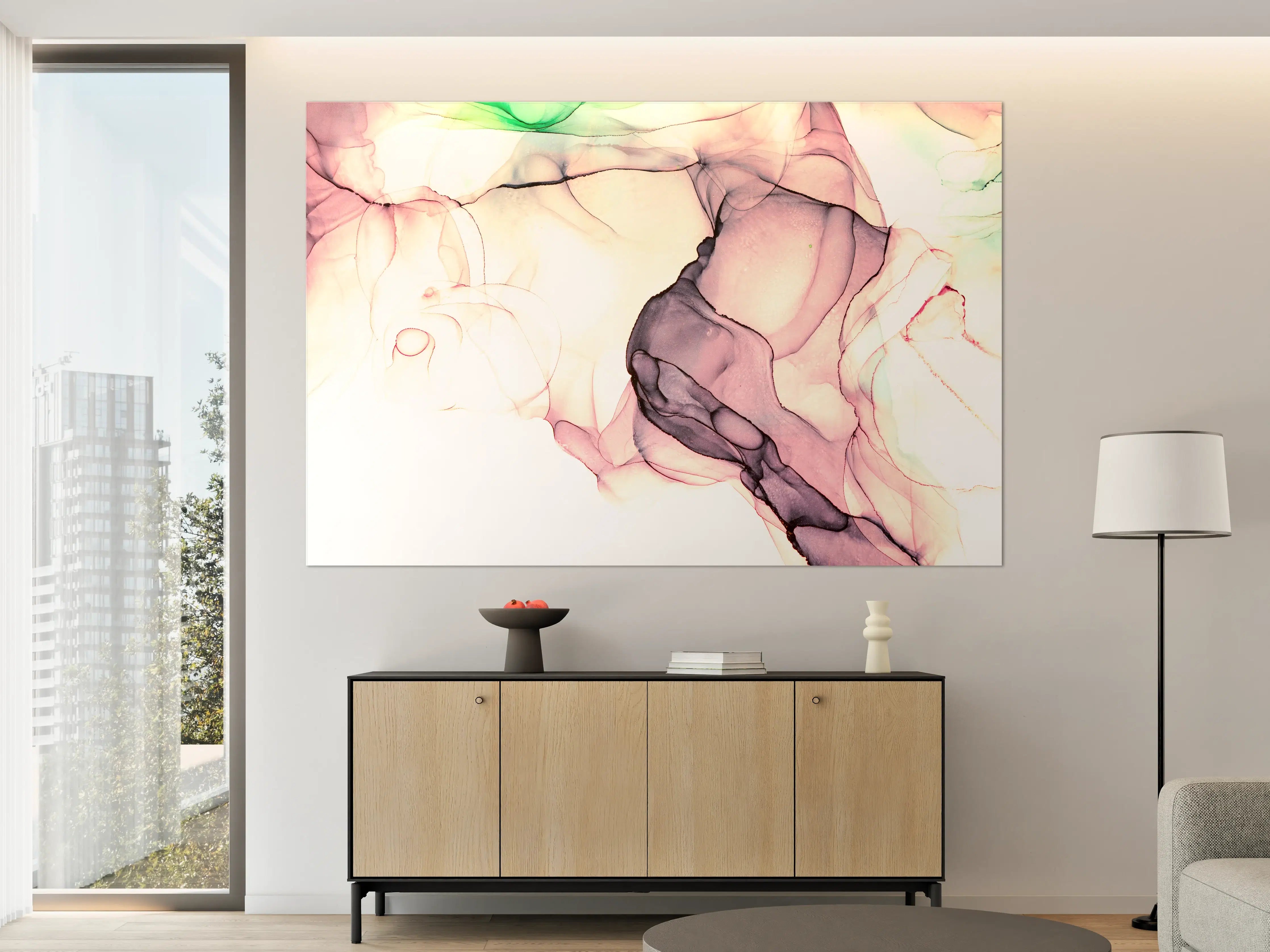 Große Wandbilder - Marmor Wanddesign - Flüssigmalerei