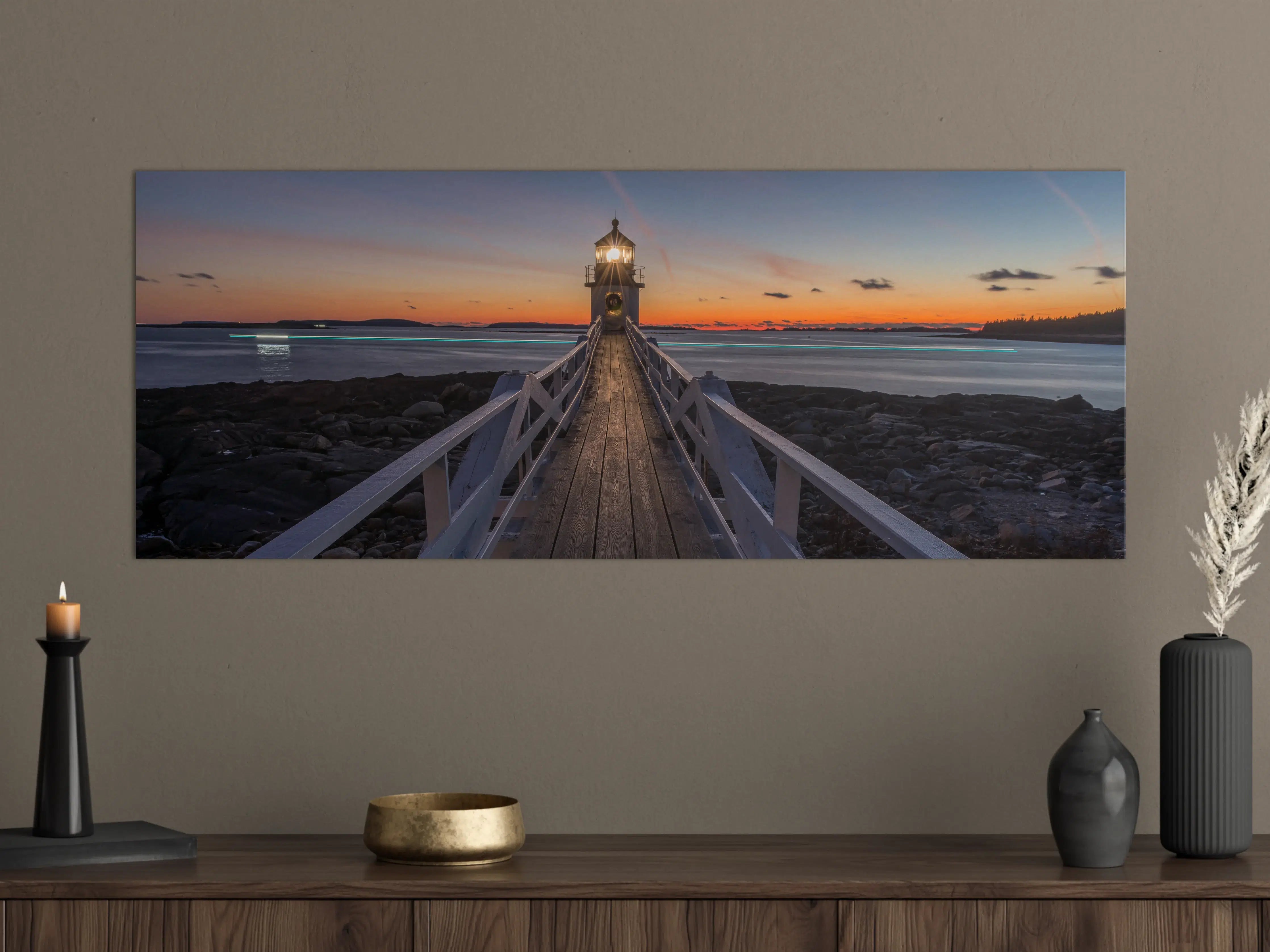 Große Wandbilder - Marshall Point Leuchtturm in Amerika