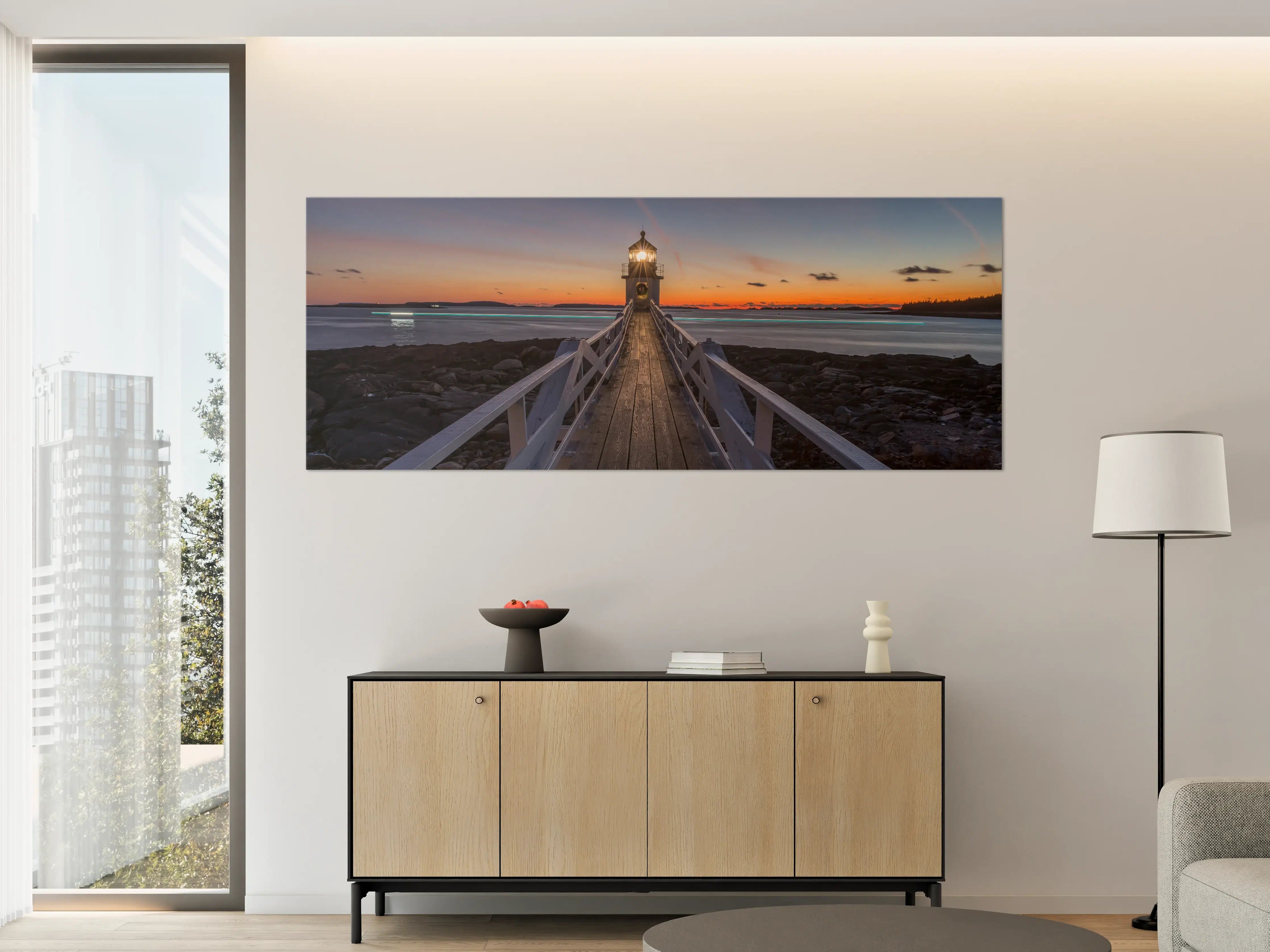 Große Wandbilder - Marshall Point Leuchtturm in Amerika