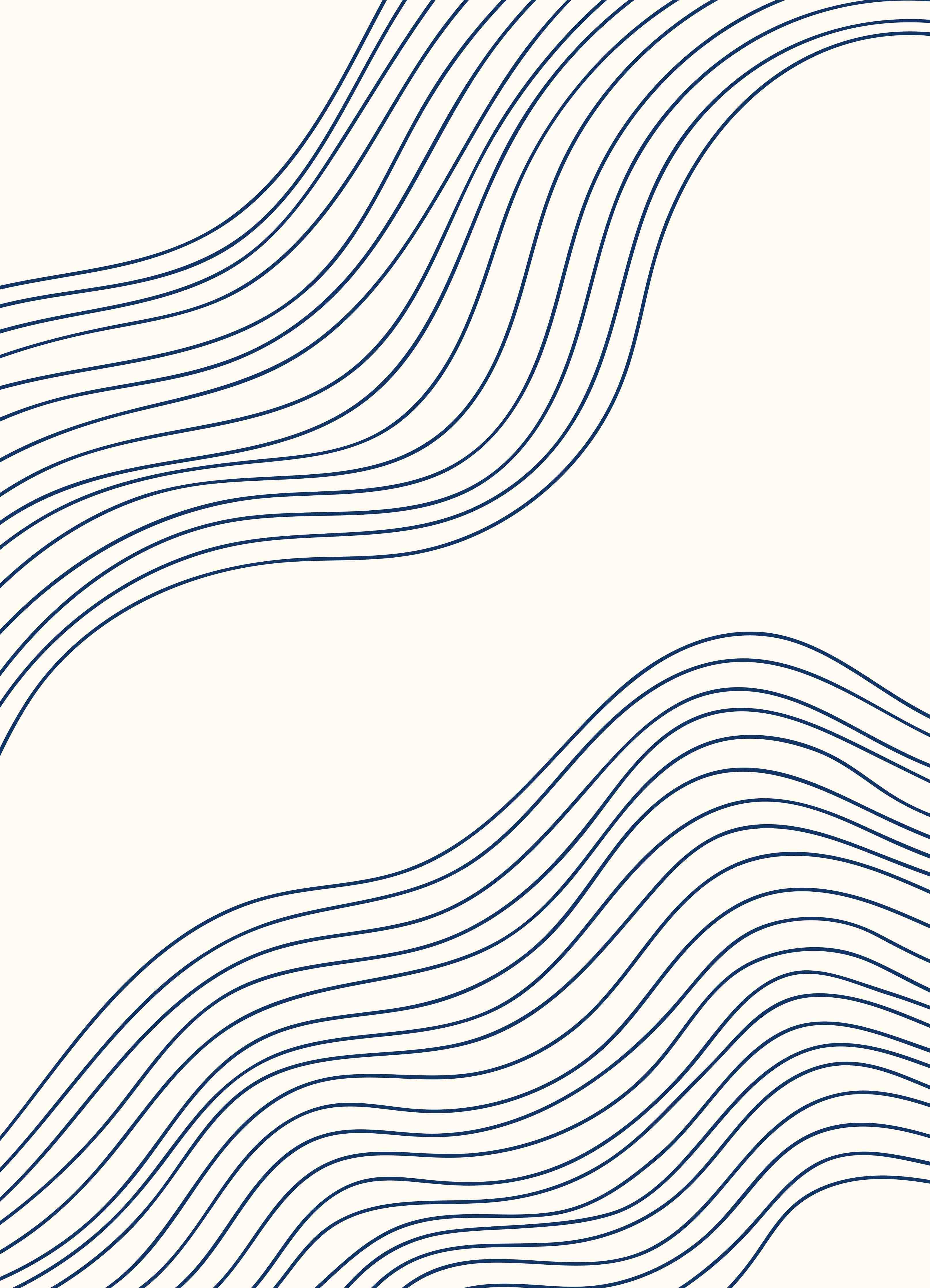 Große Wandbilder-Minimale Linien auf hellem Hintergrund