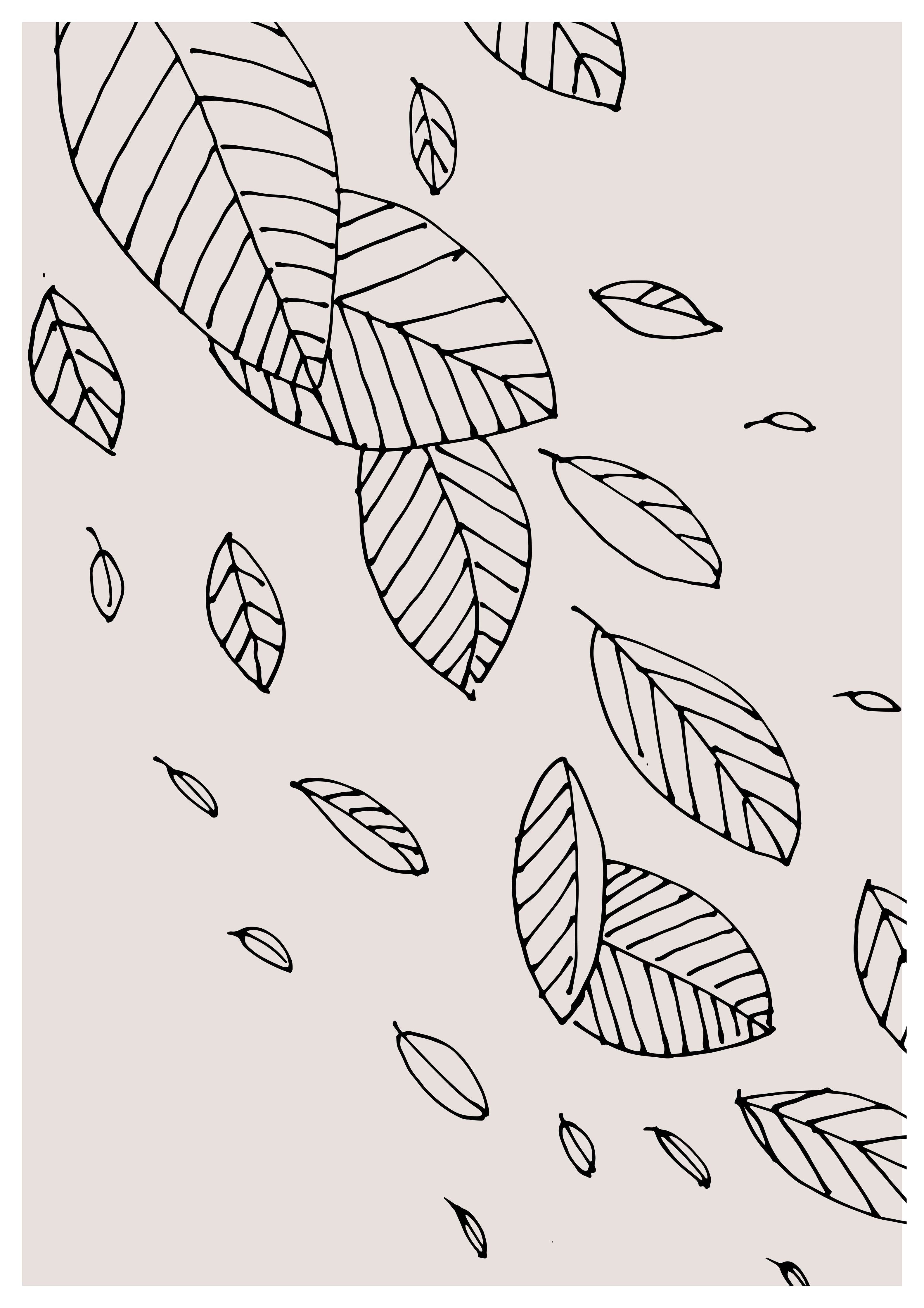 Große Wandbilder-Minimalistisches Zweig-Design in Schwarz-Weiß