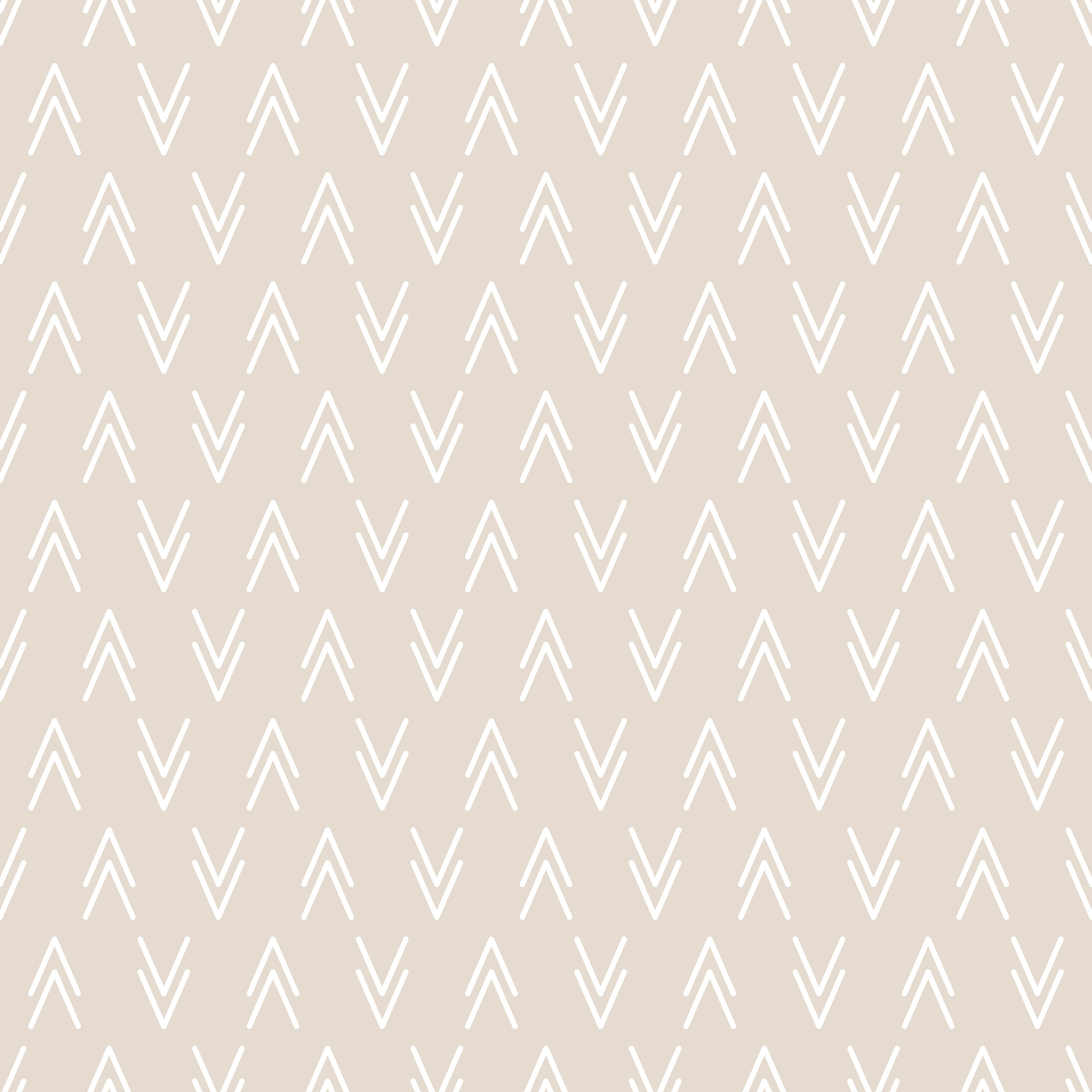 Große Wandbilder-Minimalistisches geometrisches Muster in sanften Beige- und Weißtönen