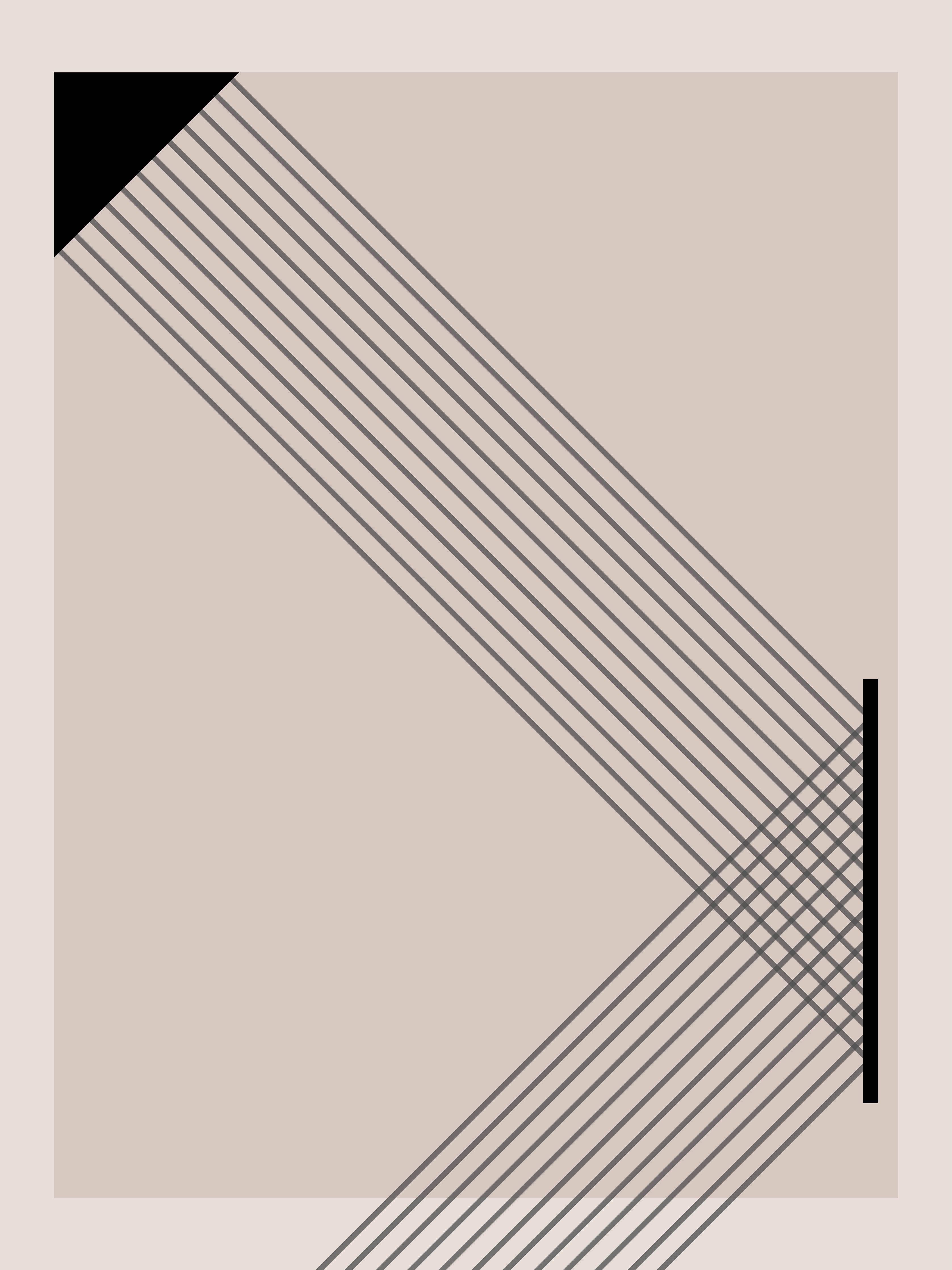Große Wandbilder-Minimalistisches geometrisches Wandbild