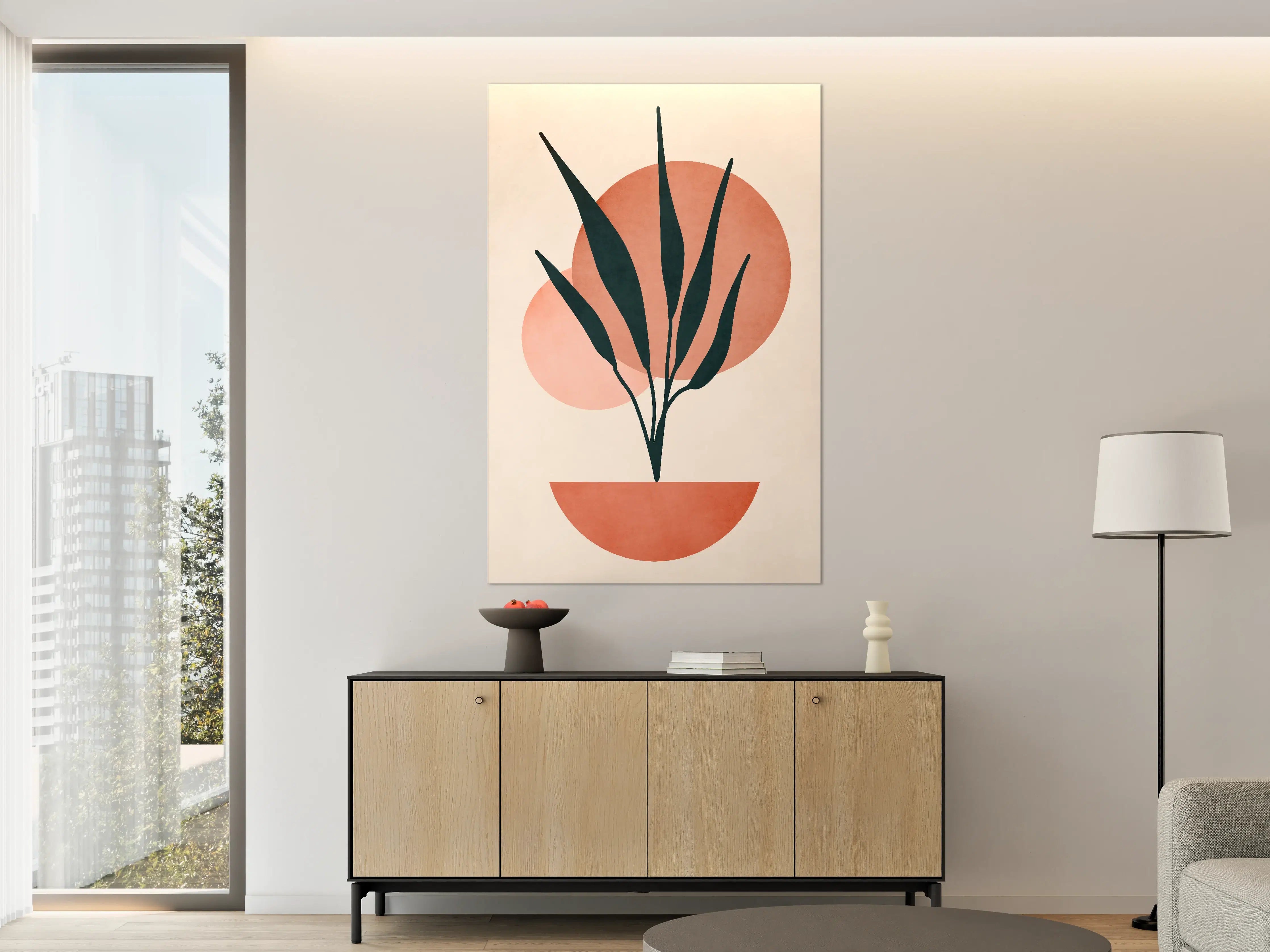 Große Wandbilder - Moderne Darstellung - Floral