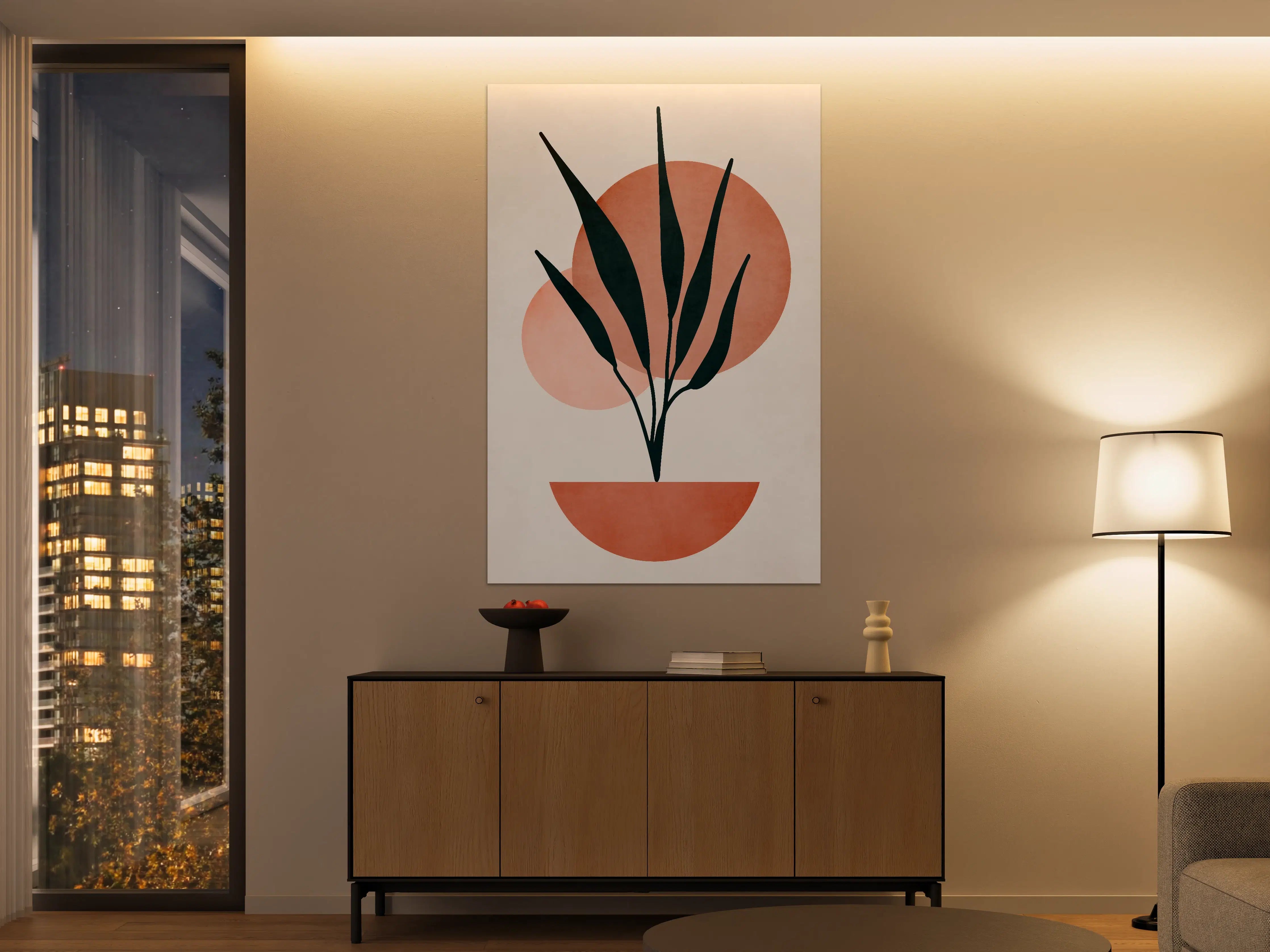 Große Wandbilder - Moderne Darstellung - Floral