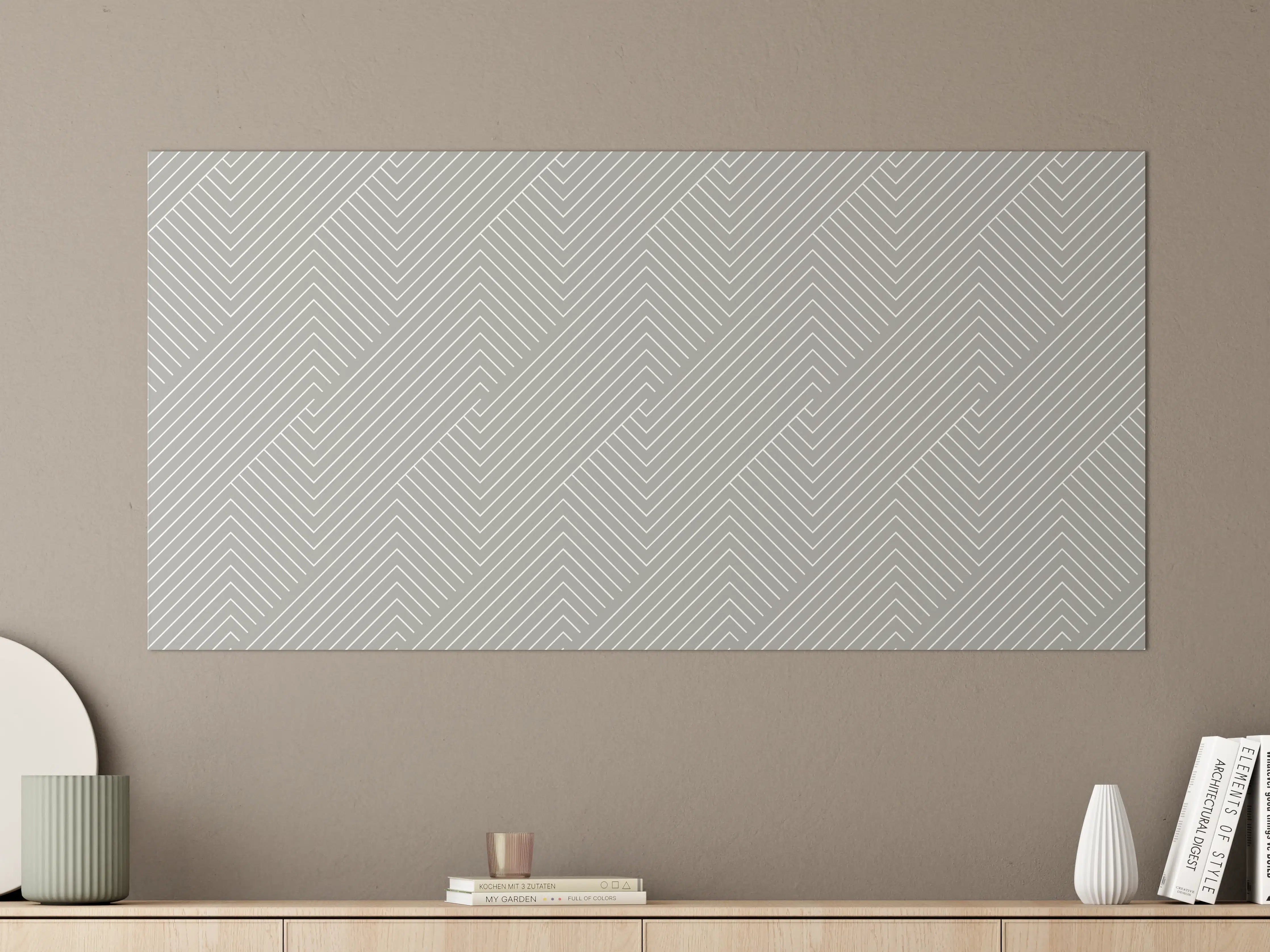 Große Wandbilder - Moderne Grau-Weiß-Marmor-Textur