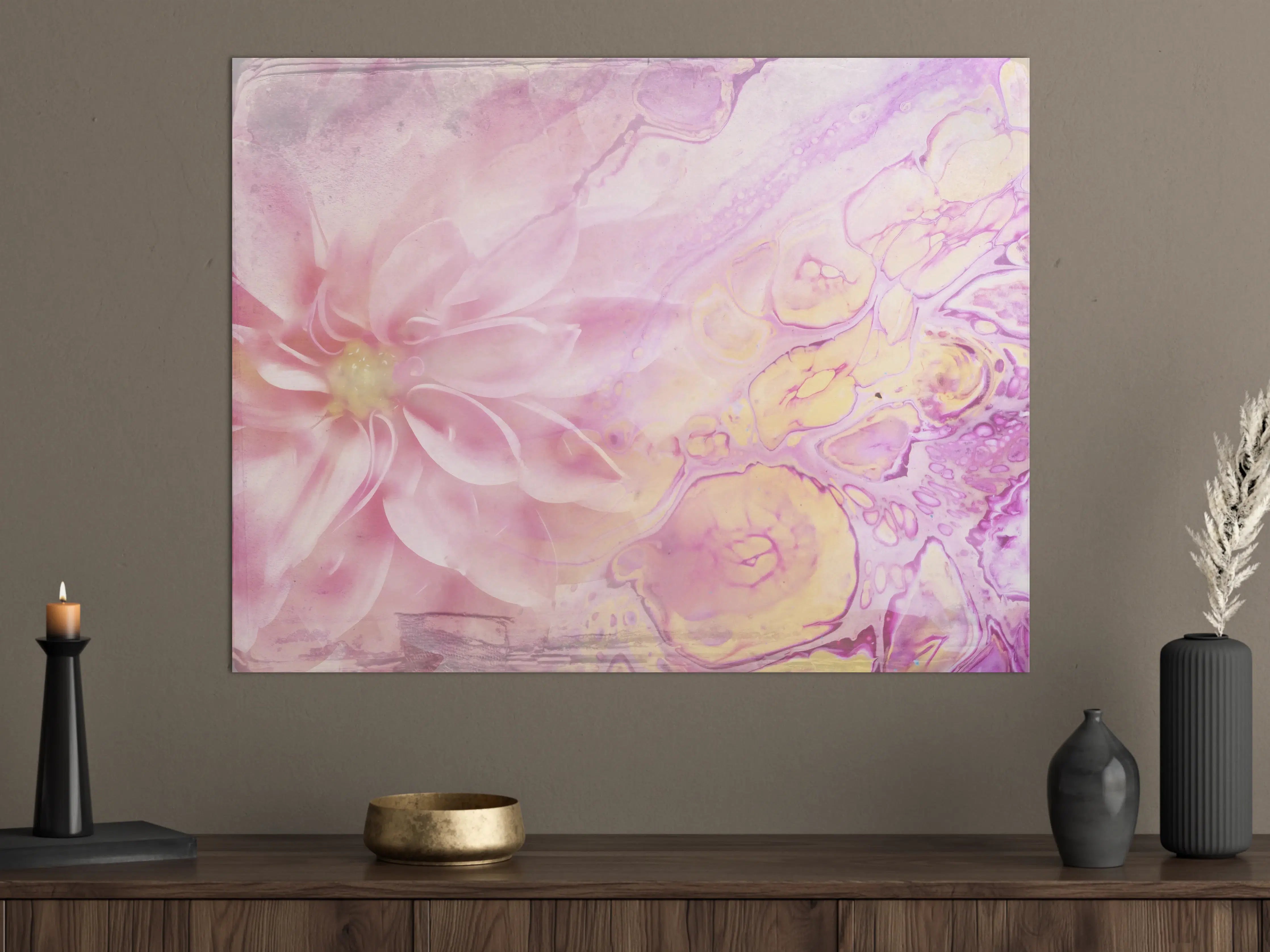 Große Wandbilder - Moderne Kunst - Floral