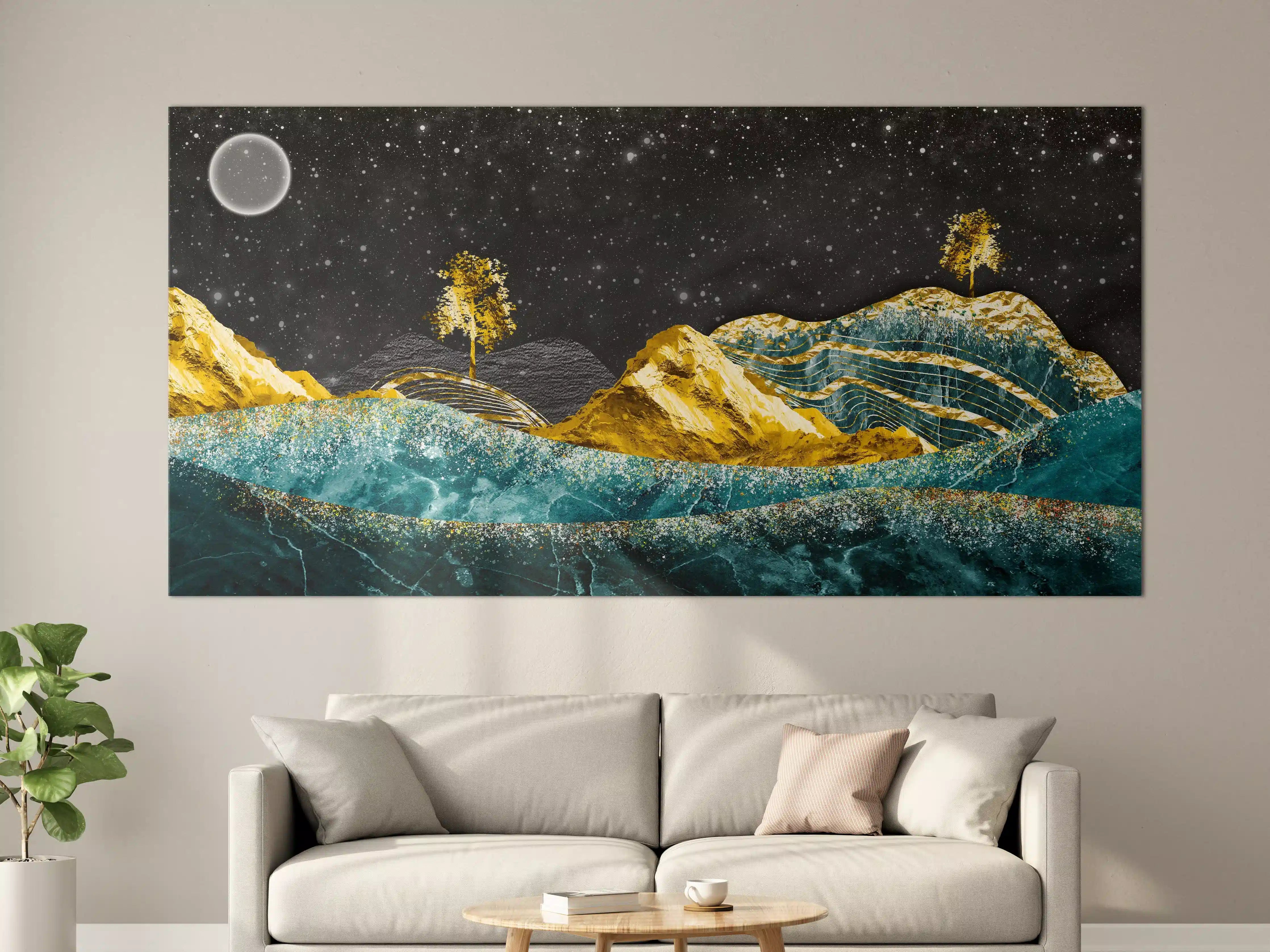 Große Wandbilder - Moderne Kunst - Landschaft