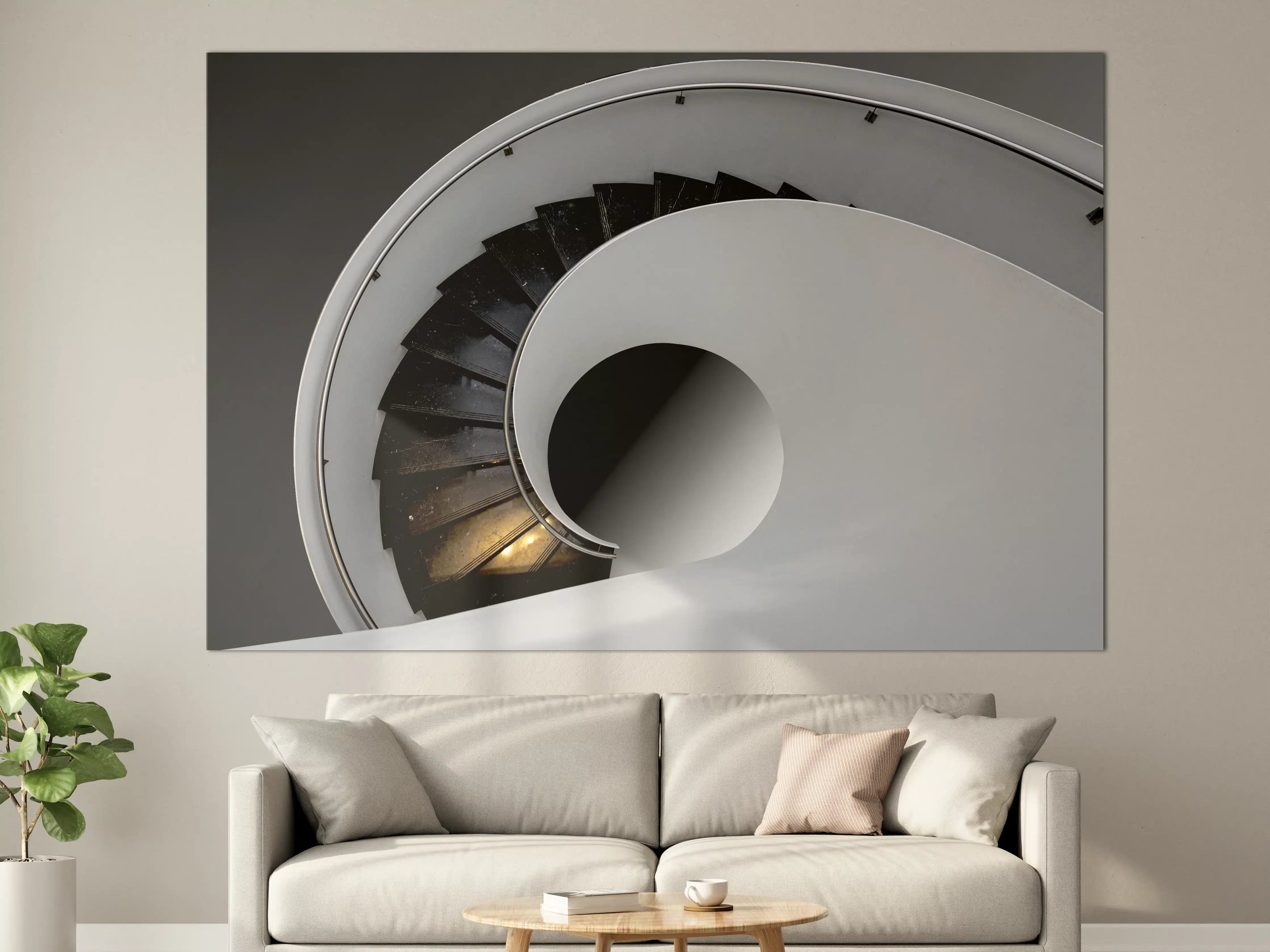 Große Wandbilder - Moderne Treppen Architektur