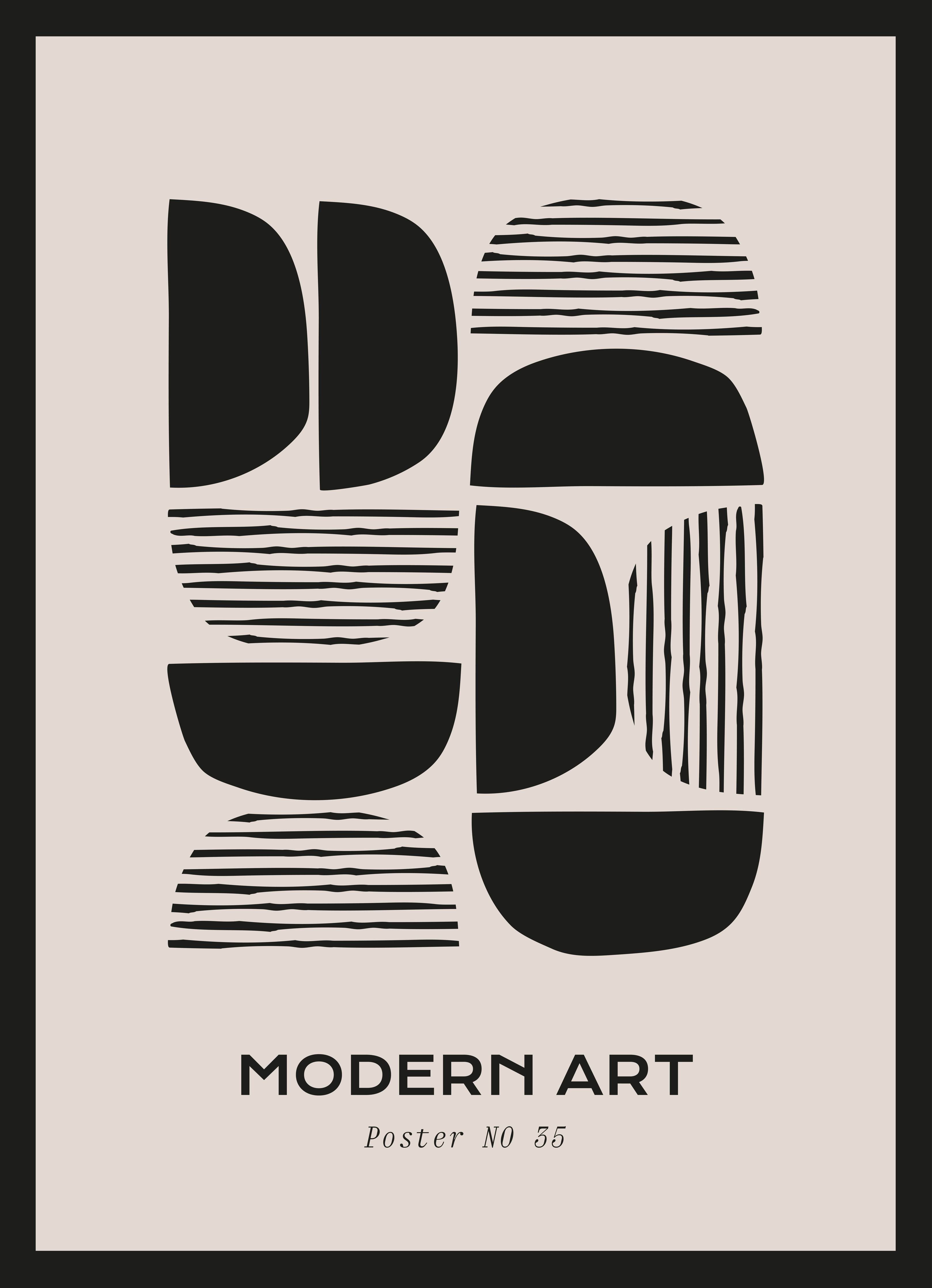 Große Wandbilder-Moderne abstrakte Kunst in Schwarz-Tönen