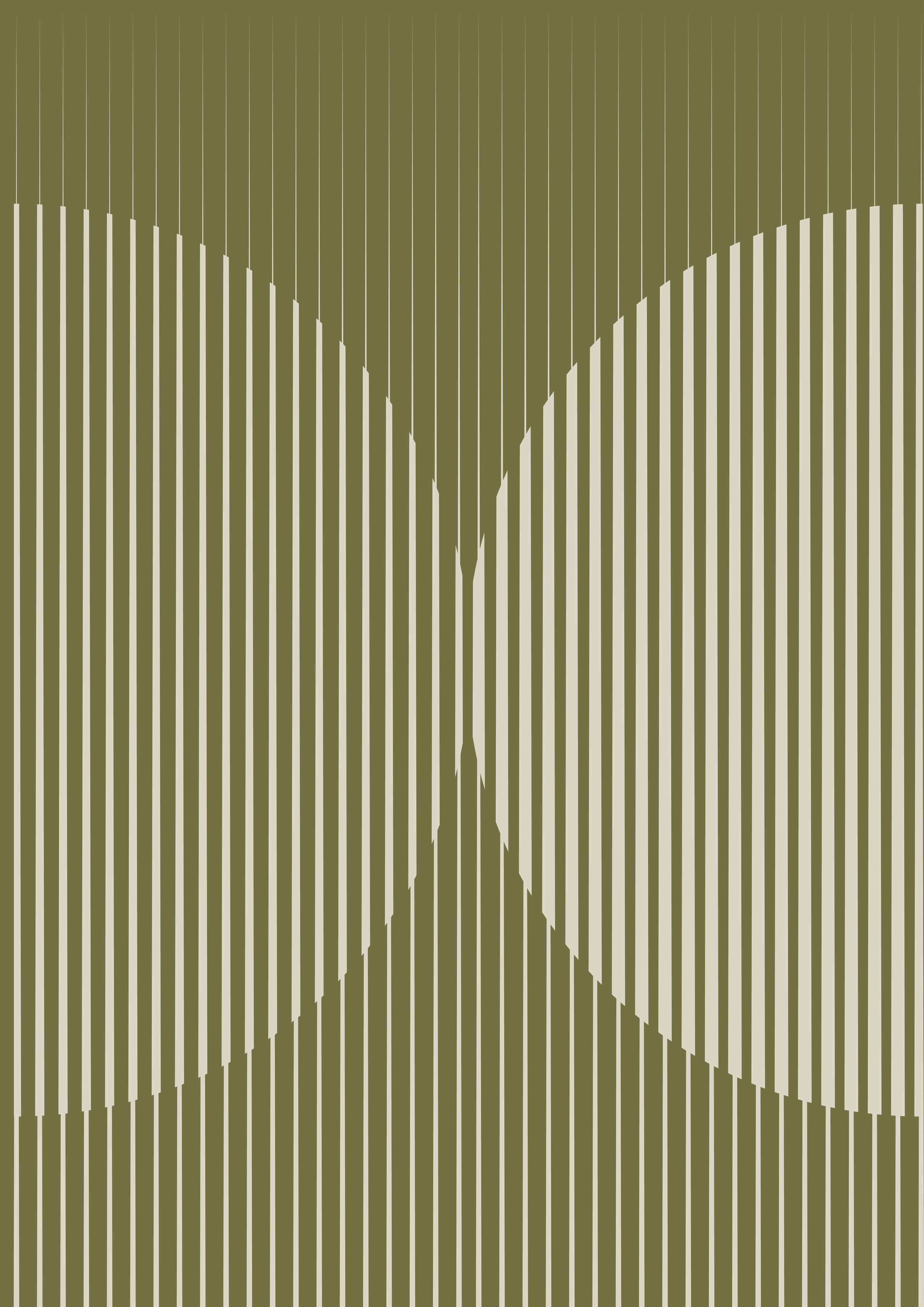 Große Wandbilder-Moderne grüne geometrische Wanddekoration