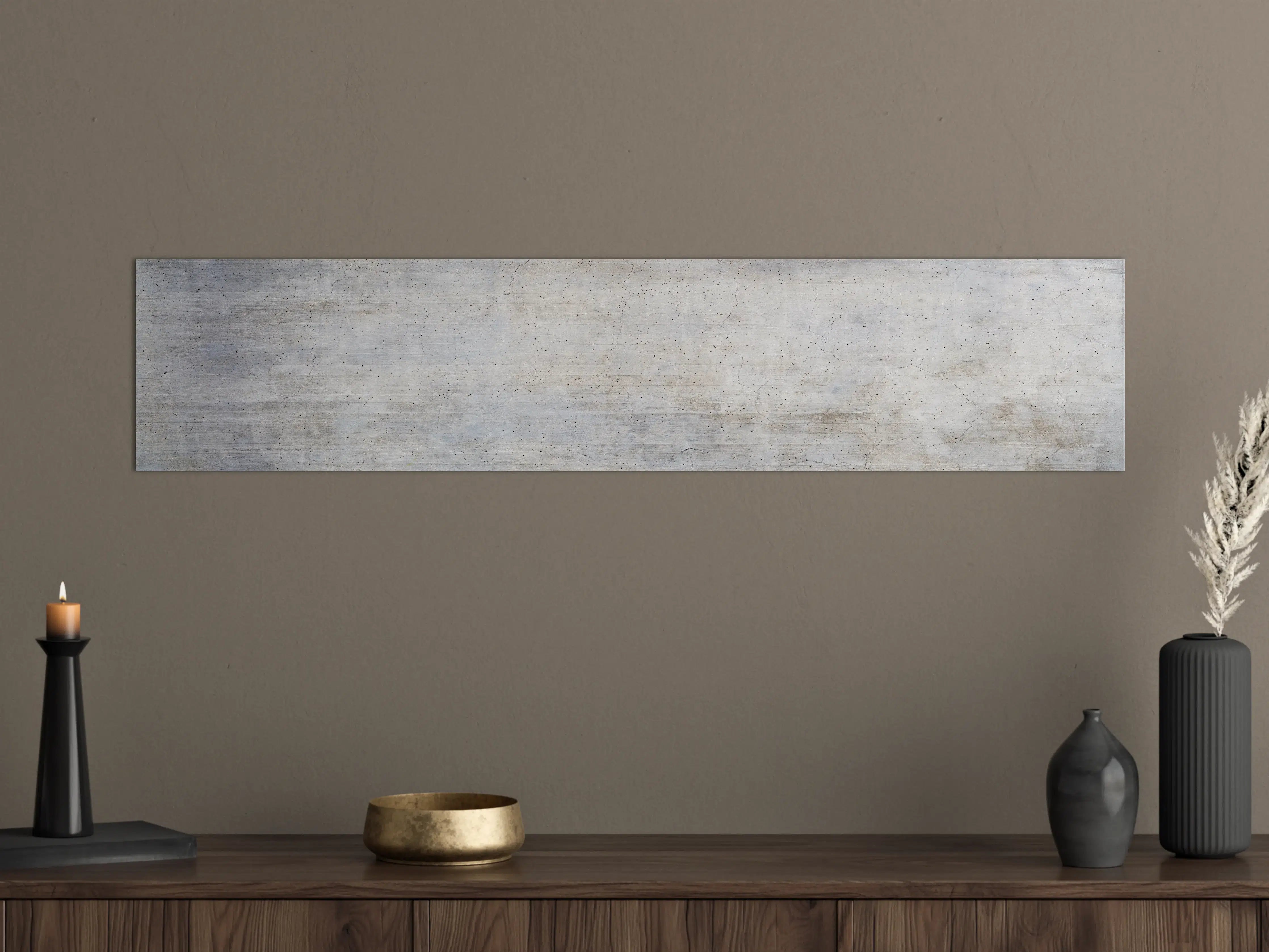 Große Wandbilder - Modernes Grau-Weiß Wanddesign