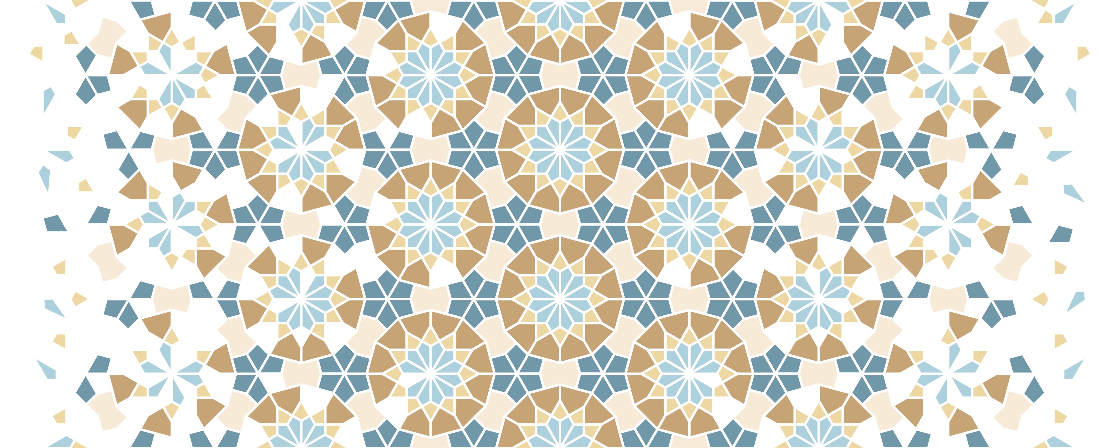 Große Wandbilder-Mosaik-Fliesen-Muster in Pastell