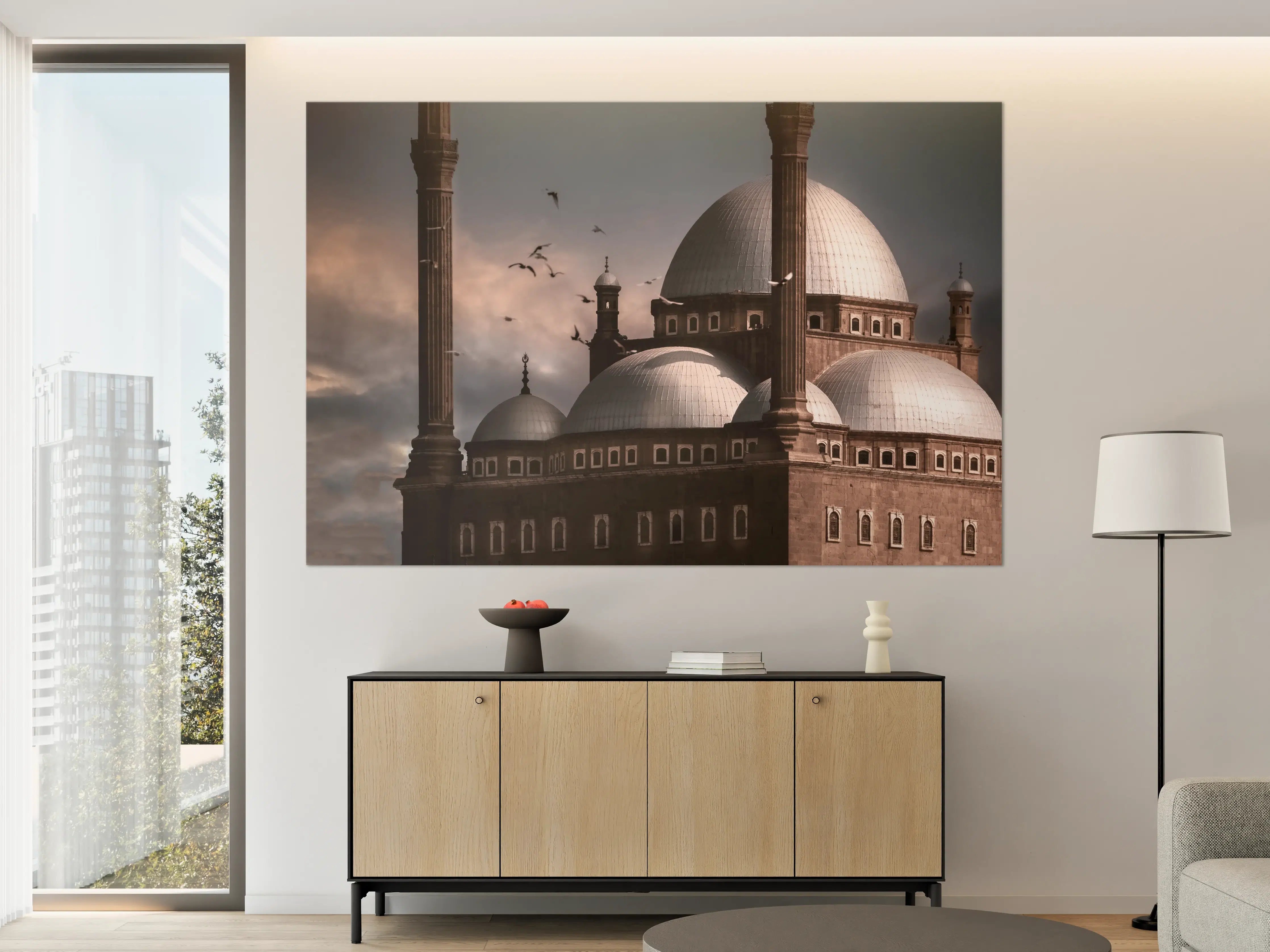 Große Wandbilder - Moschee