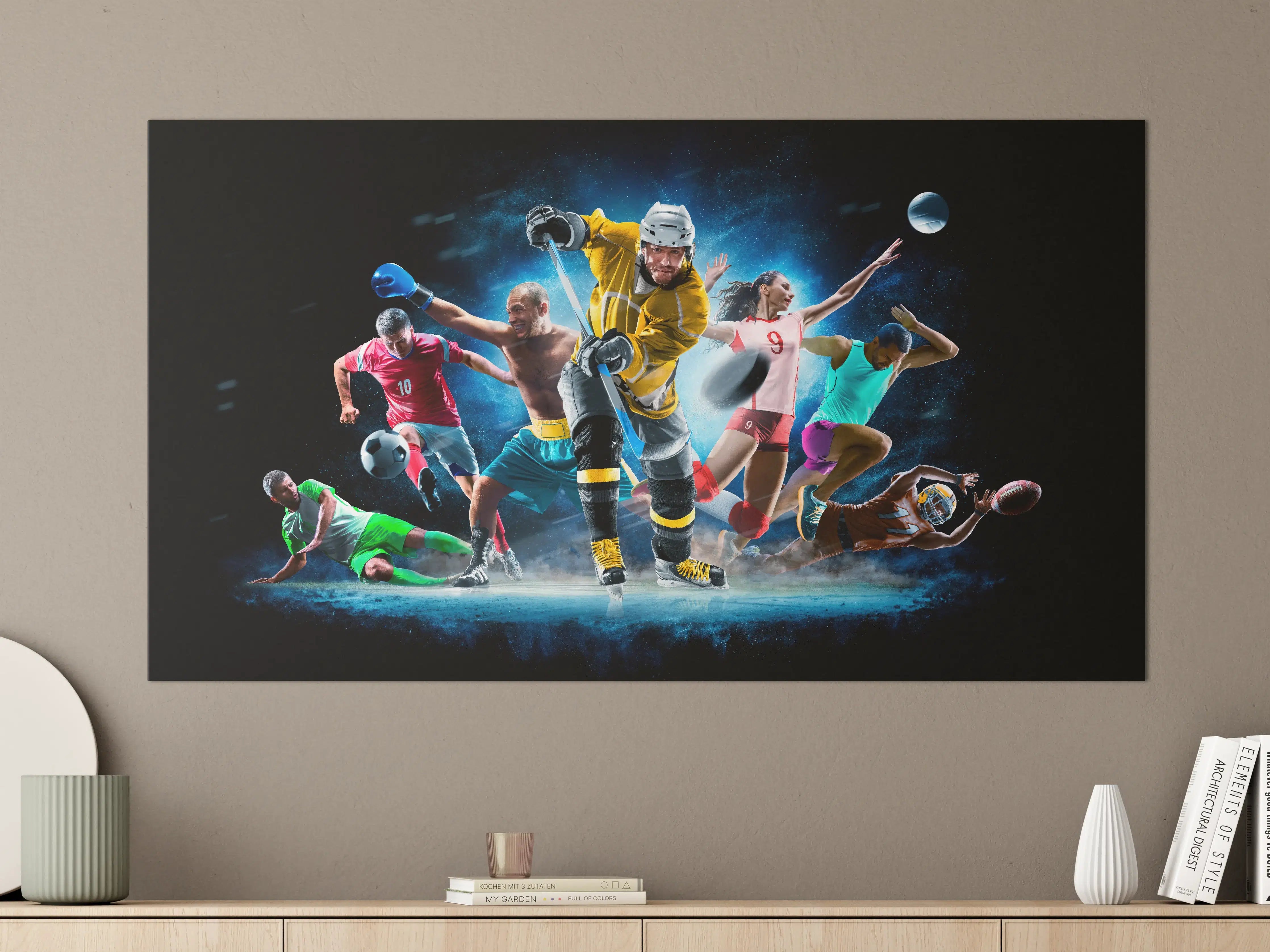 Große Wandbilder - Multi Sport Collage
