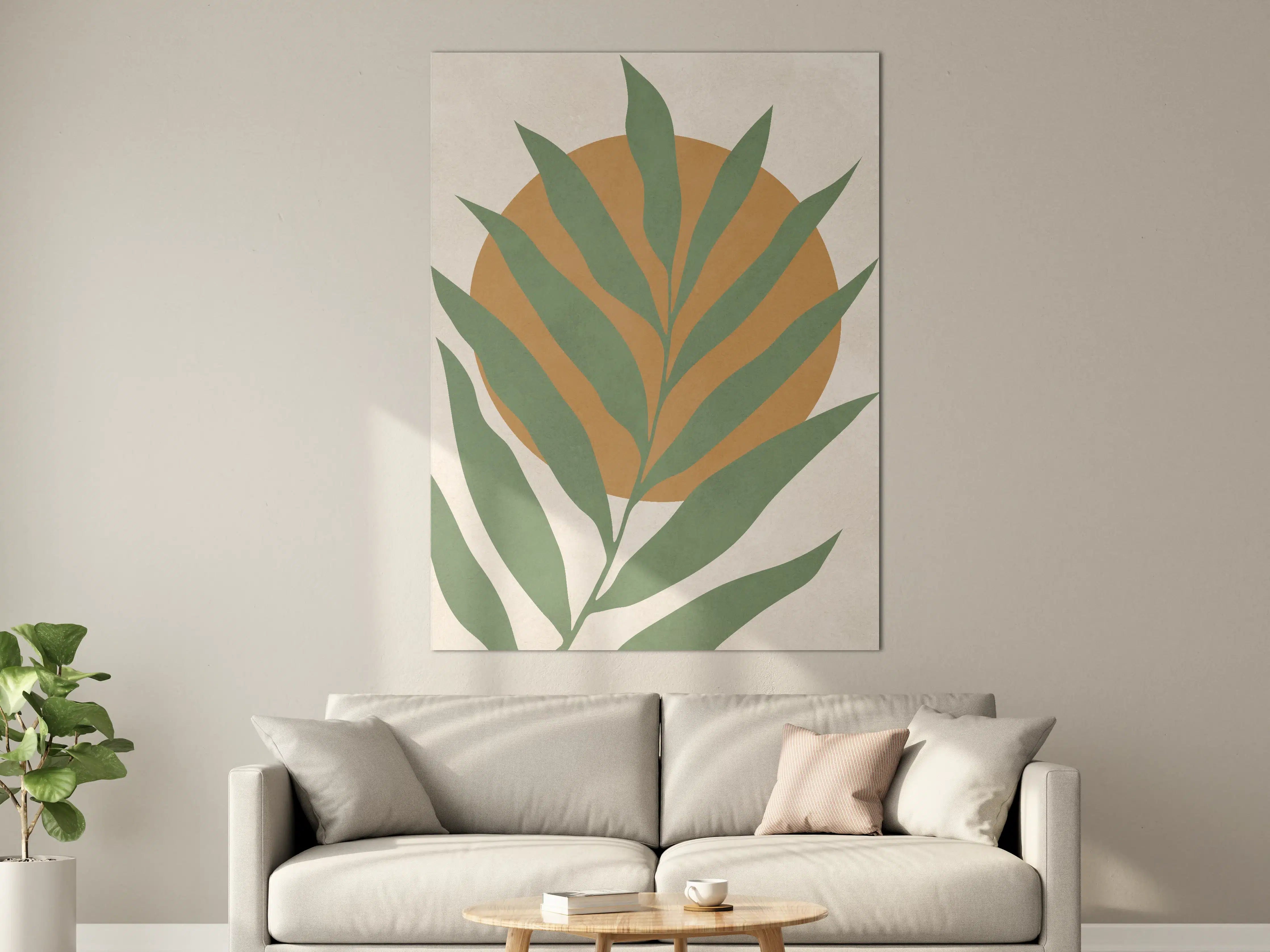 Große Wandbilder - Natur- und Sonneninspiriertes Wandbild