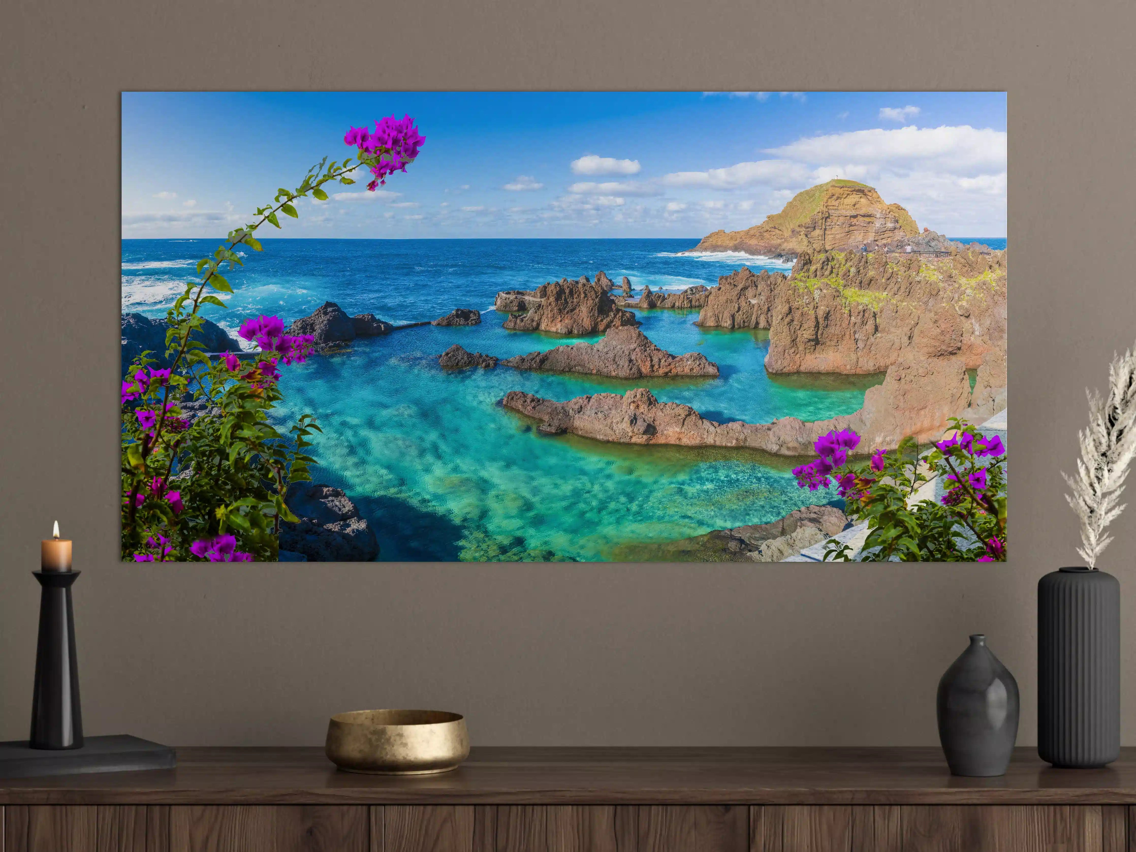 Große Wandbilder - Naturpool in Porto Moniz