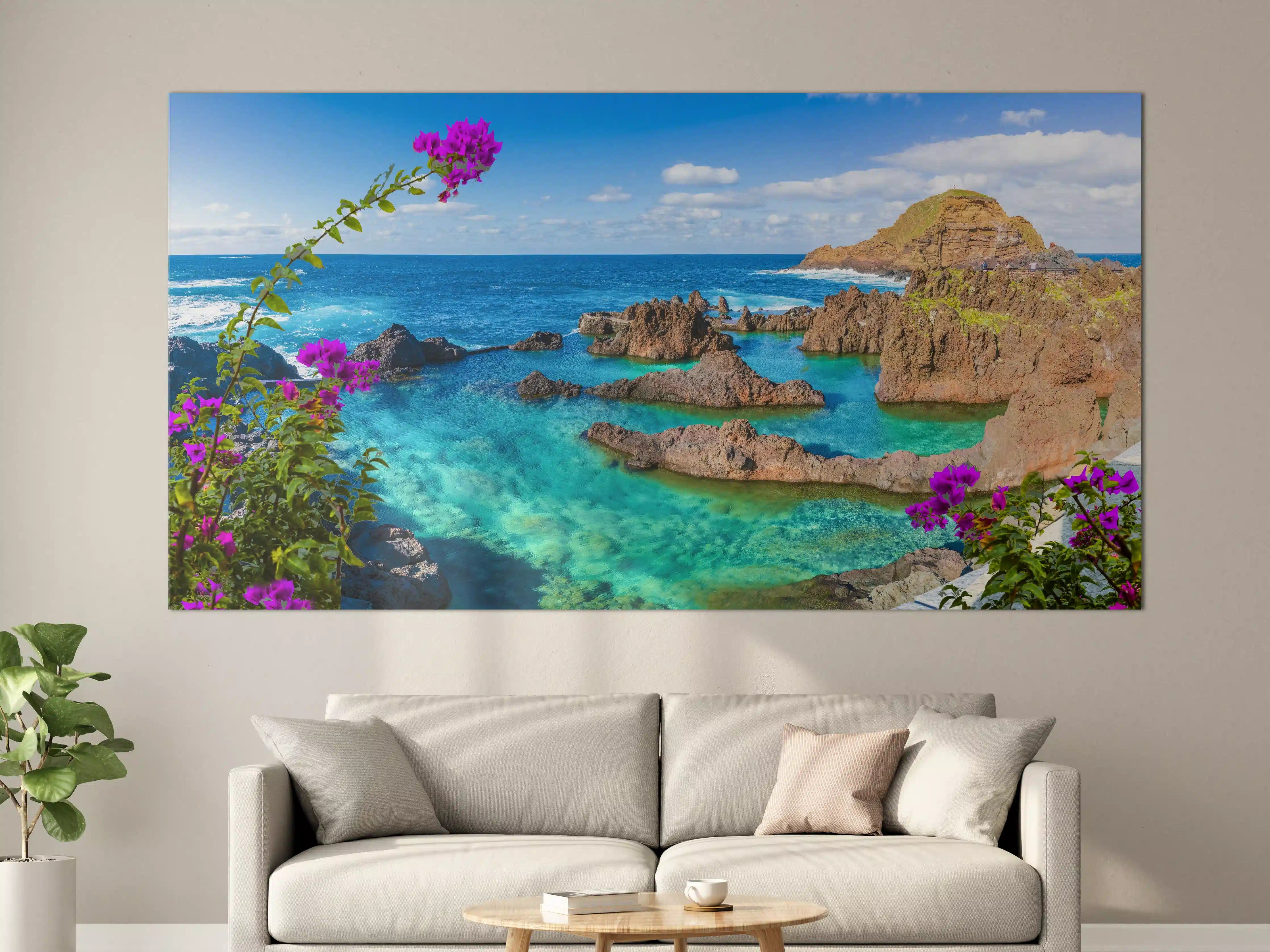 Große Wandbilder - Naturpool in Porto Moniz