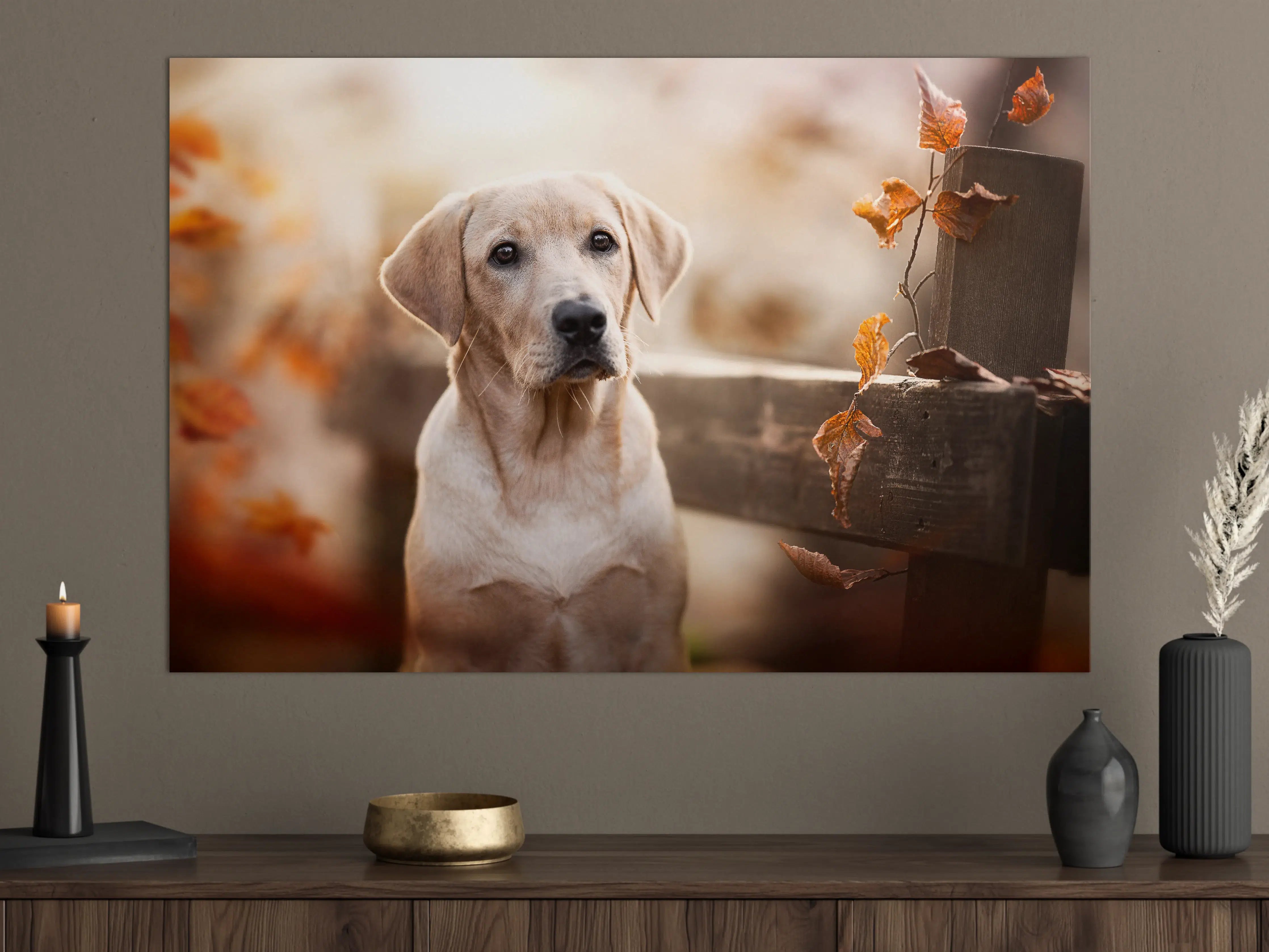 Große Wandbilder - Niedlicher Labrador Welpe