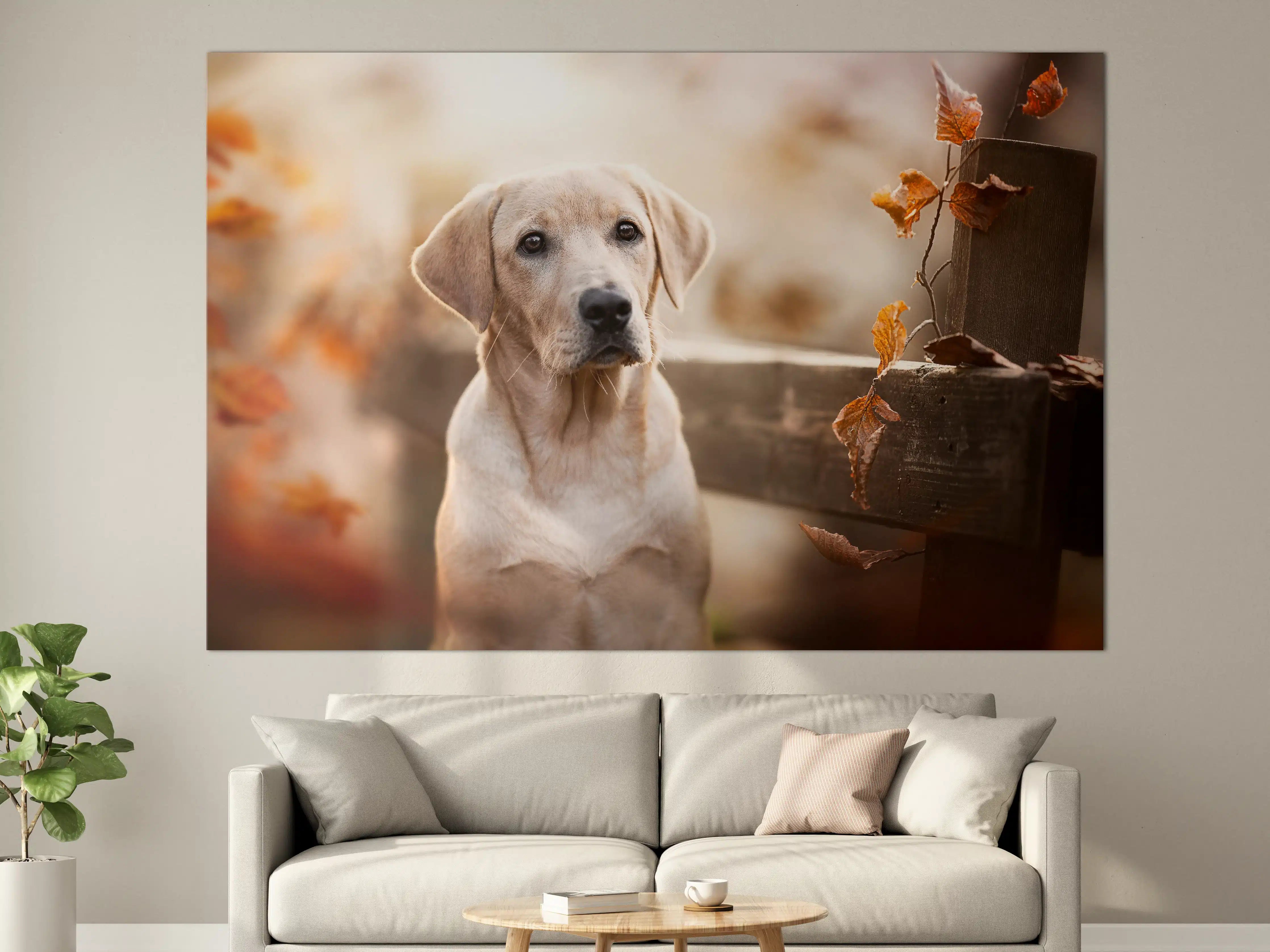 Große Wandbilder - Niedlicher Labrador Welpe