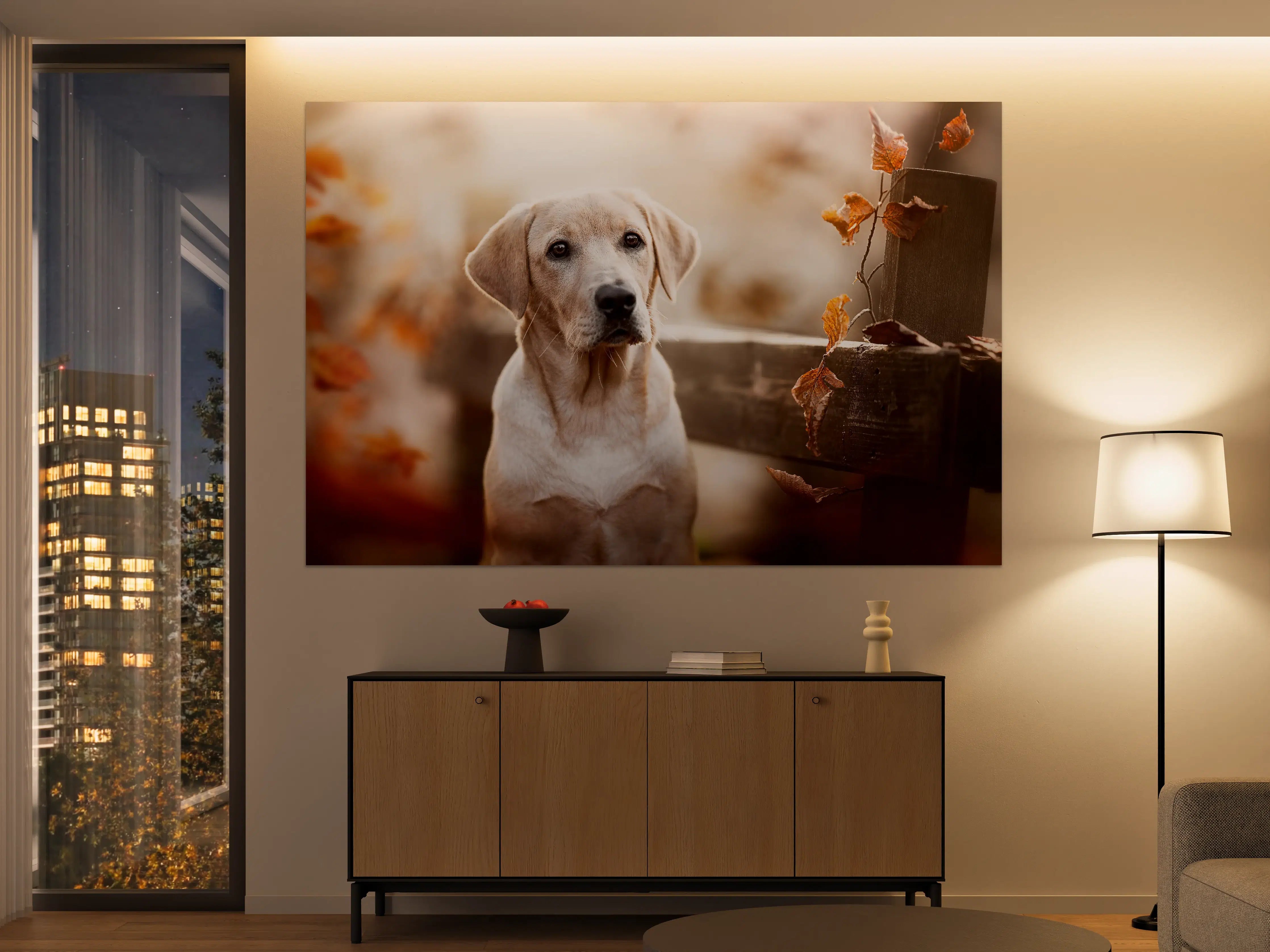 Große Wandbilder - Niedlicher Labrador Welpe