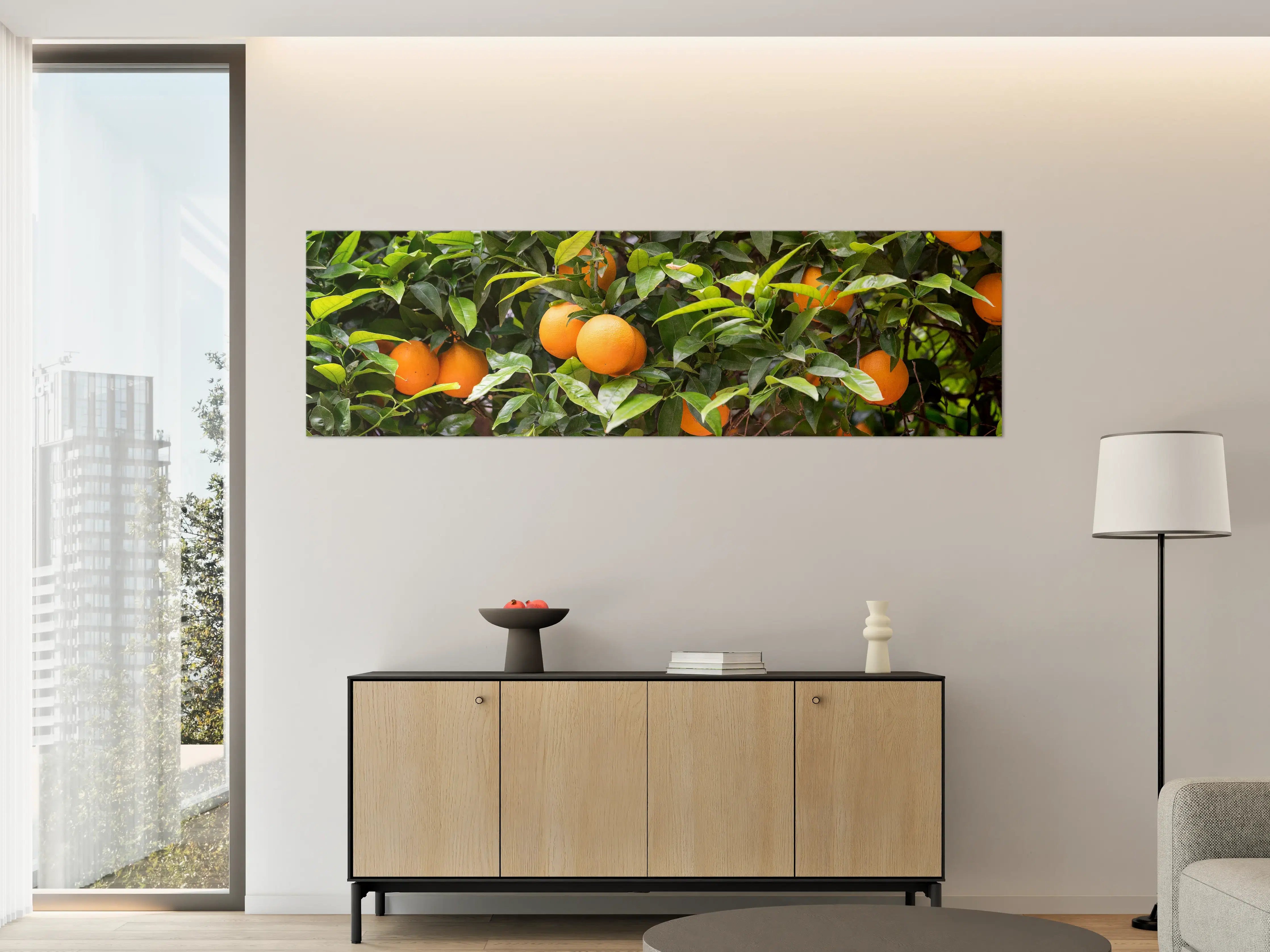 Große Wandbilder - Orangen im Zwinskygarten