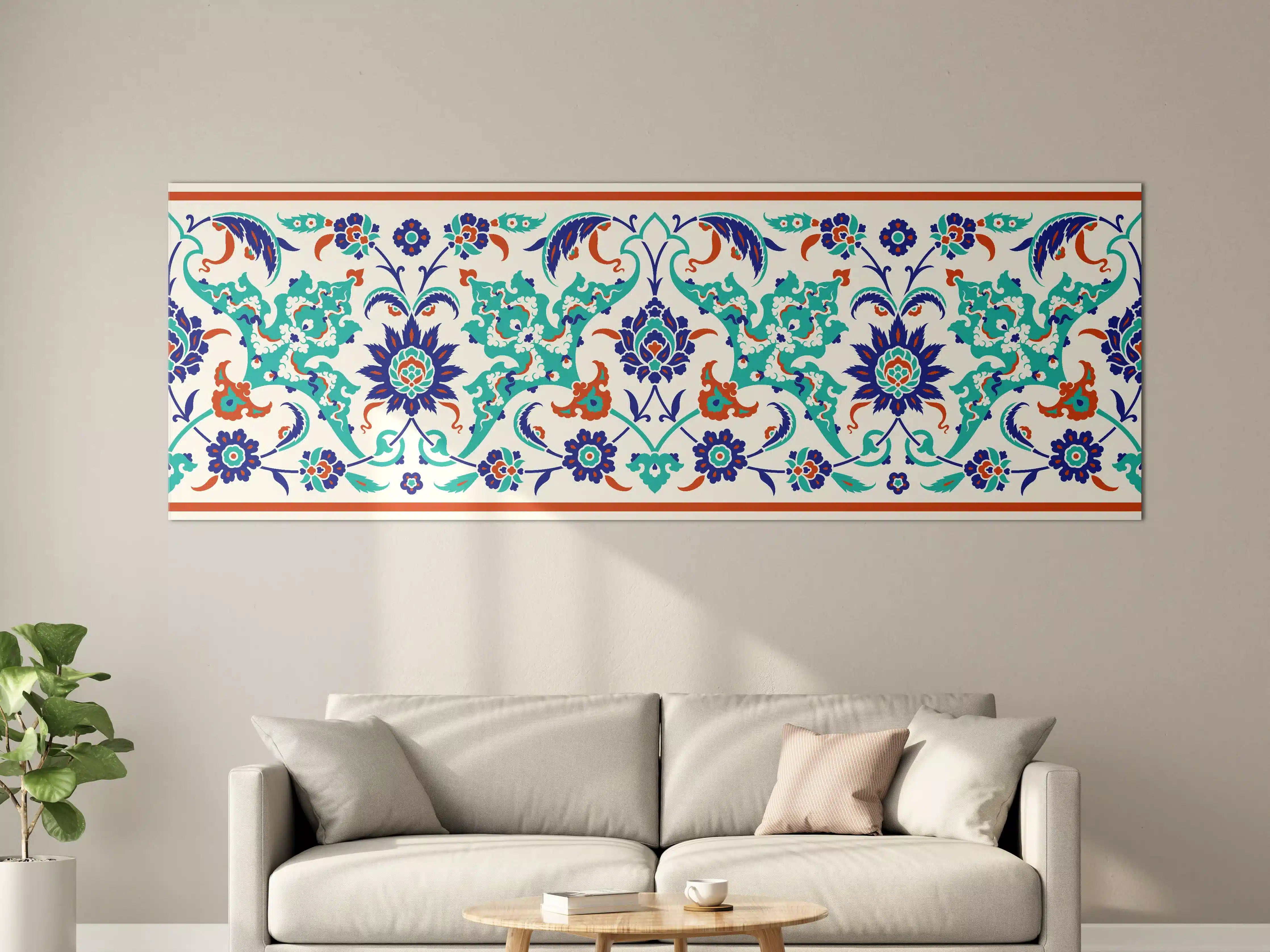 Große Wandbilder - Orientalische Fliesen