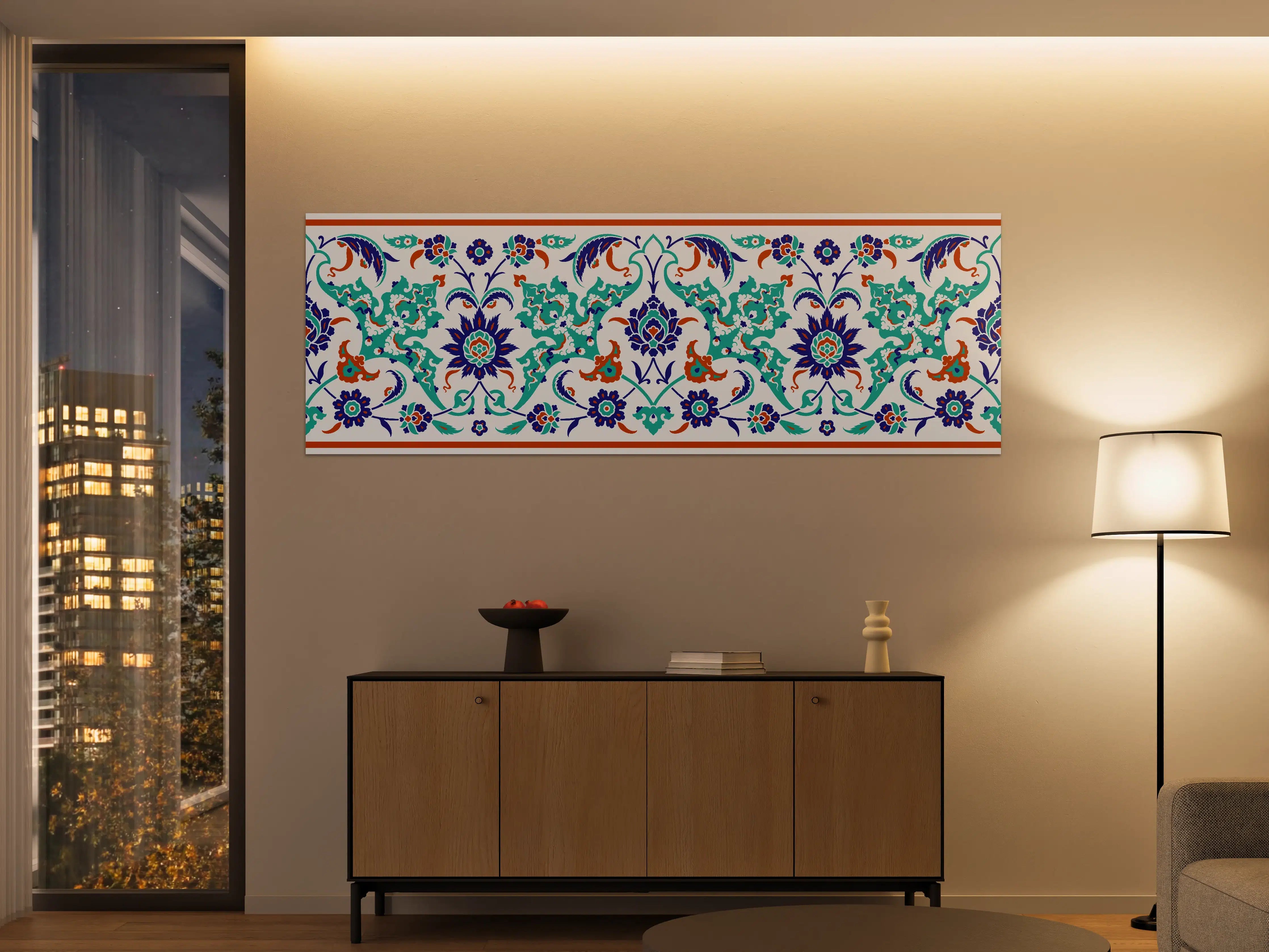 Große Wandbilder - Orientalische Fliesen