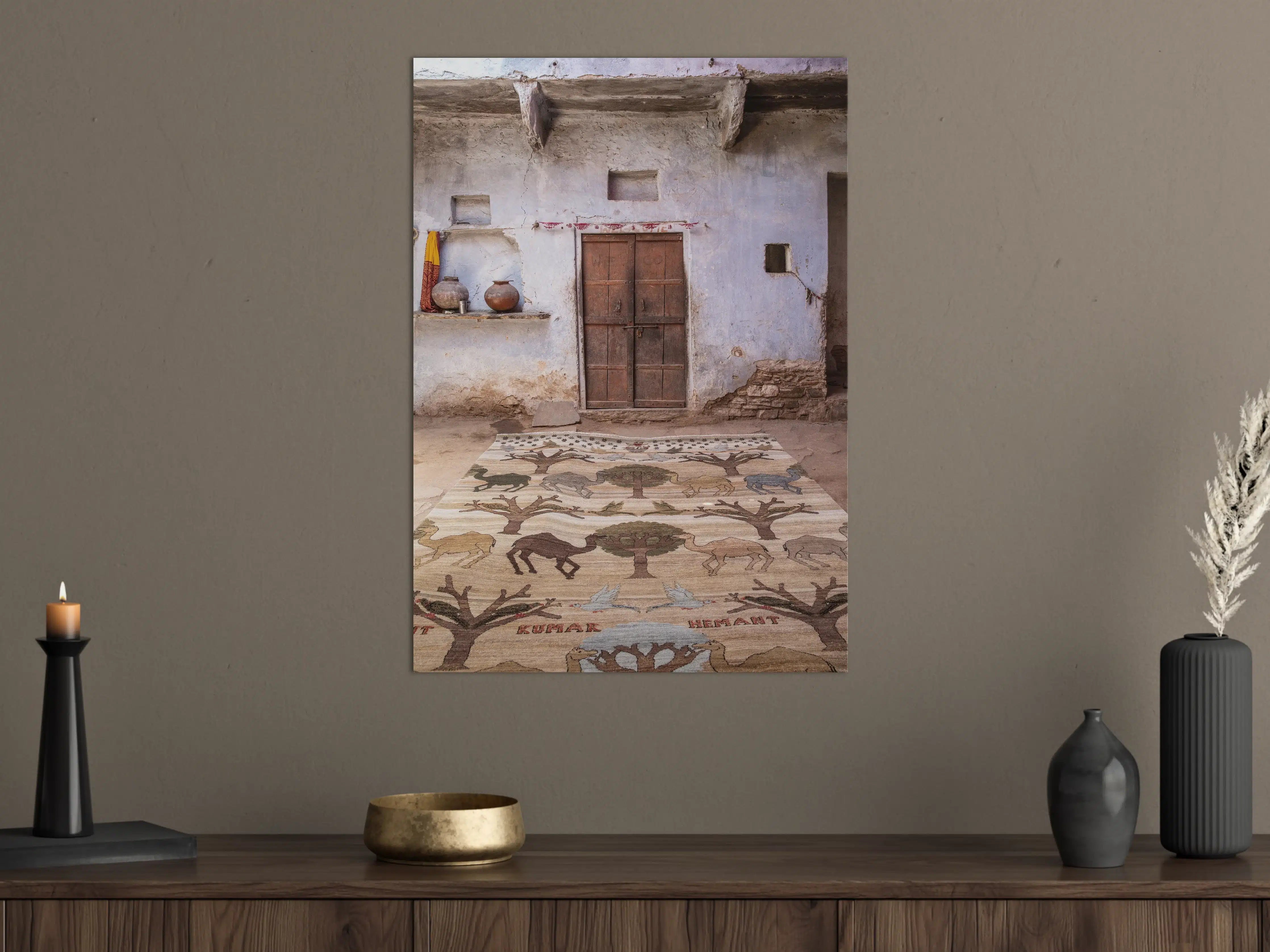 Große Wandbilder - Orientalischer Teppich Antik-Look