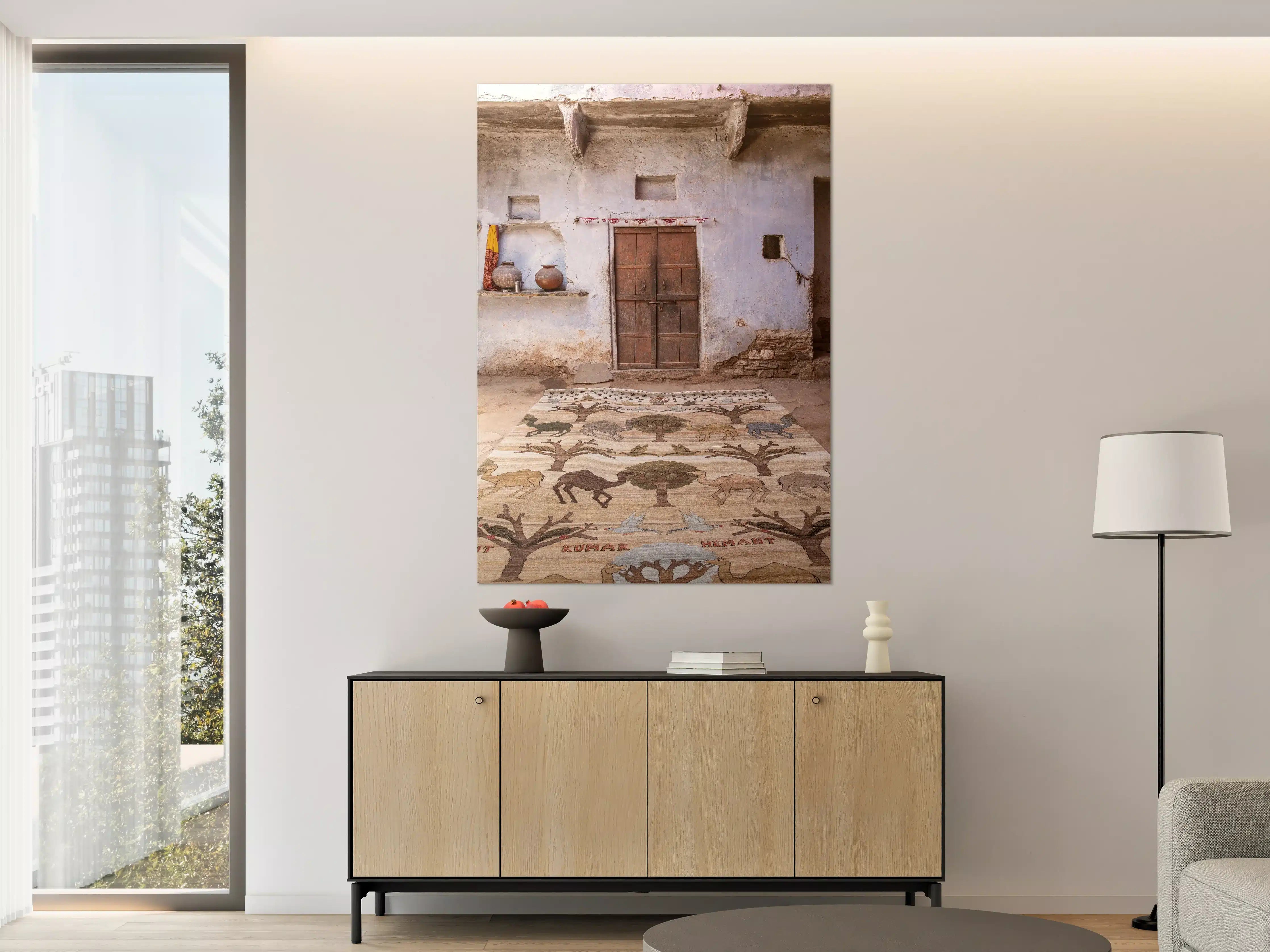 Große Wandbilder - Orientalischer Teppich Antik-Look