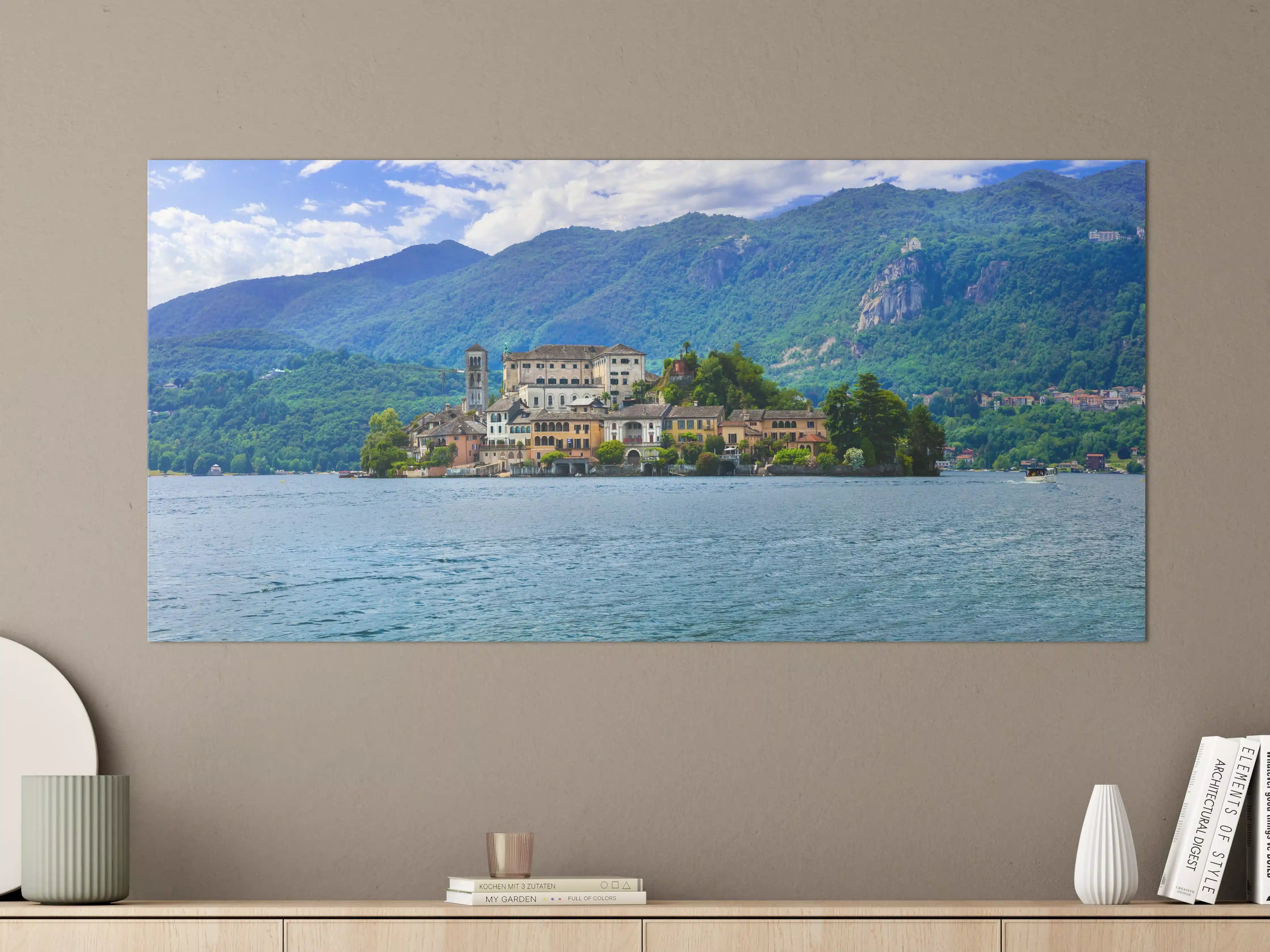Große Wandbilder - Ortasee - Italien