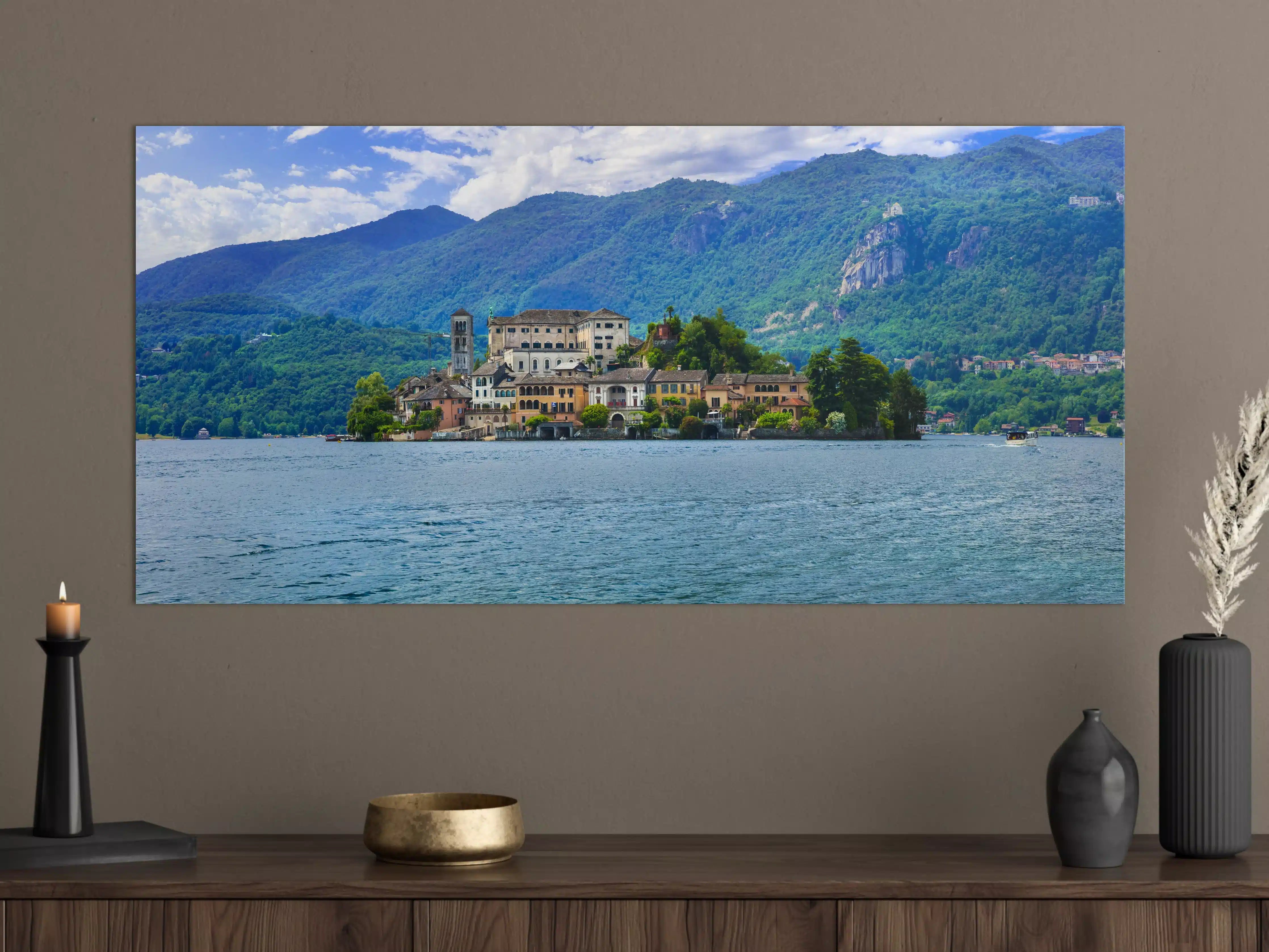 Große Wandbilder - Ortasee - Italien