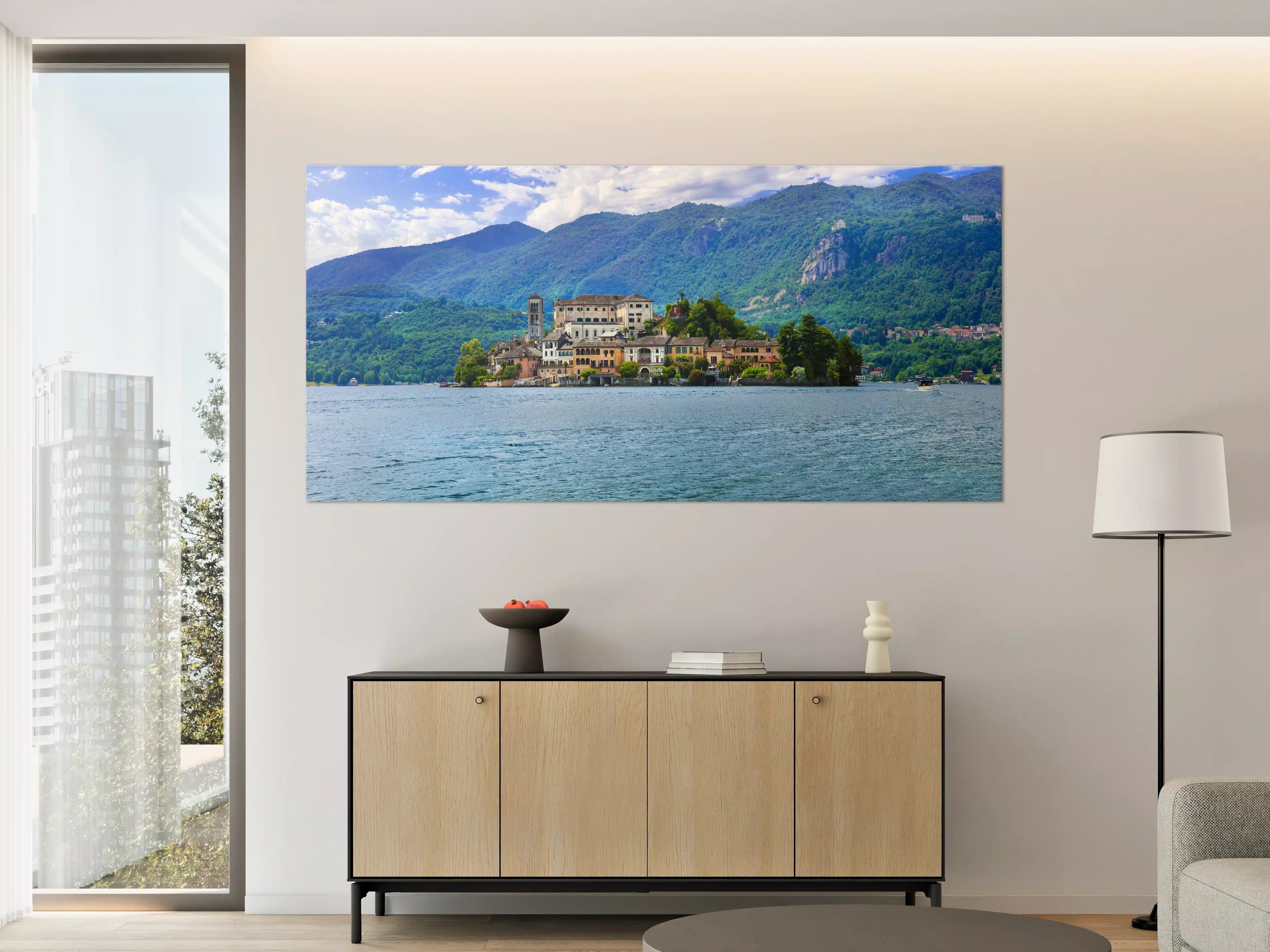 Große Wandbilder - Ortasee - Italien