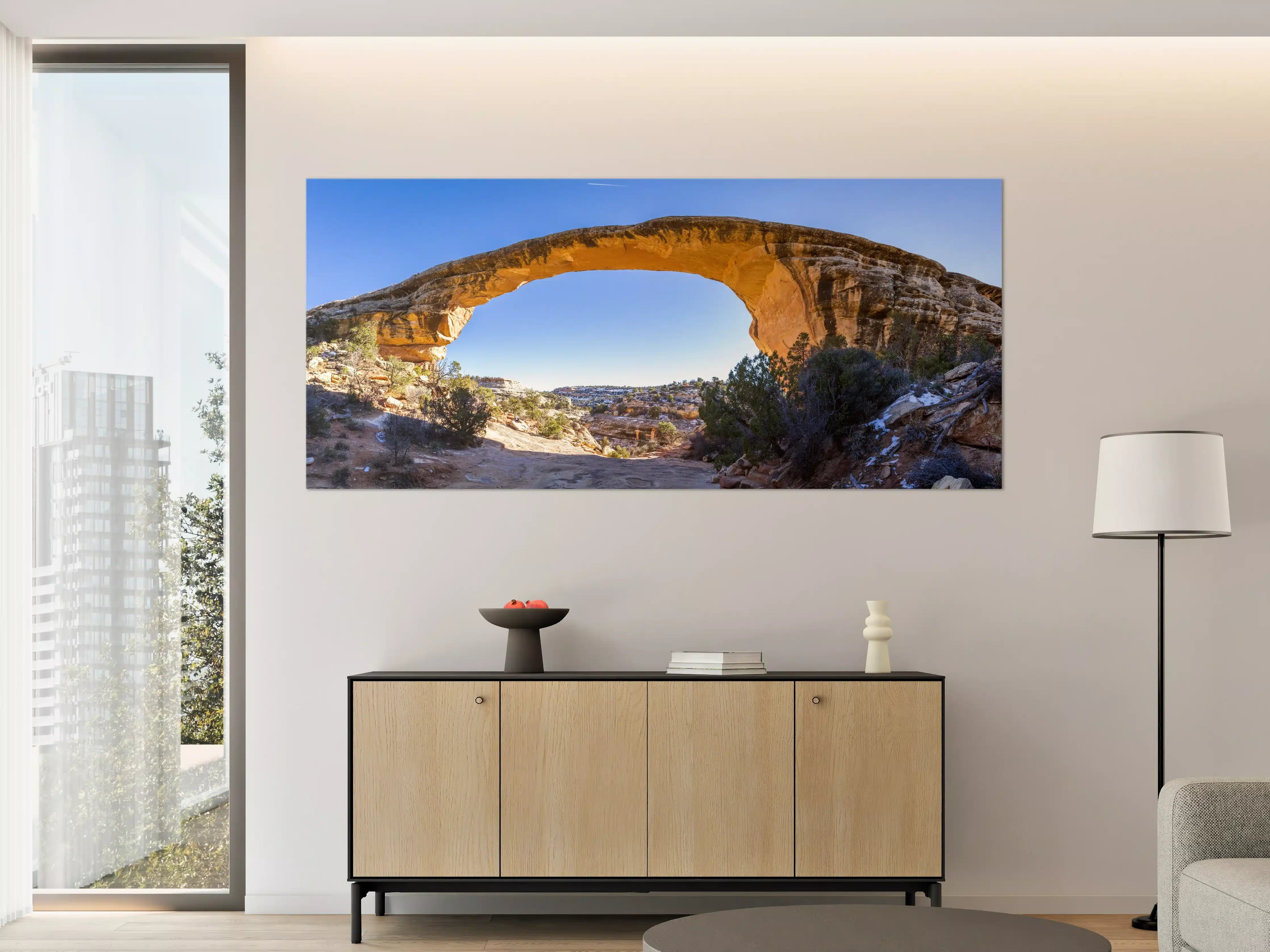Große Wandbilder - Owachomo Naturbrücke Panorama