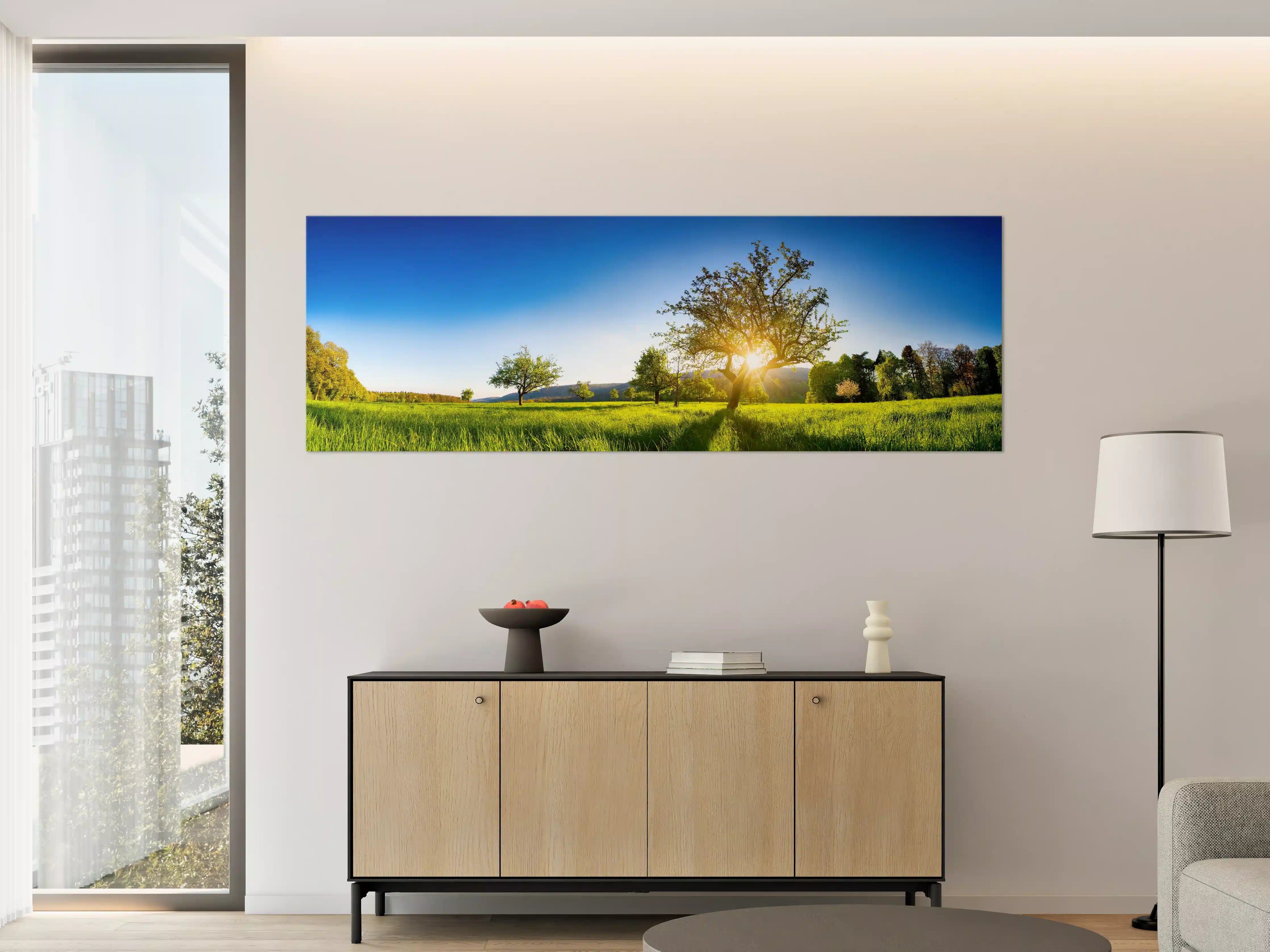 Große Wandbilder - Panorama Ländliche Idylle