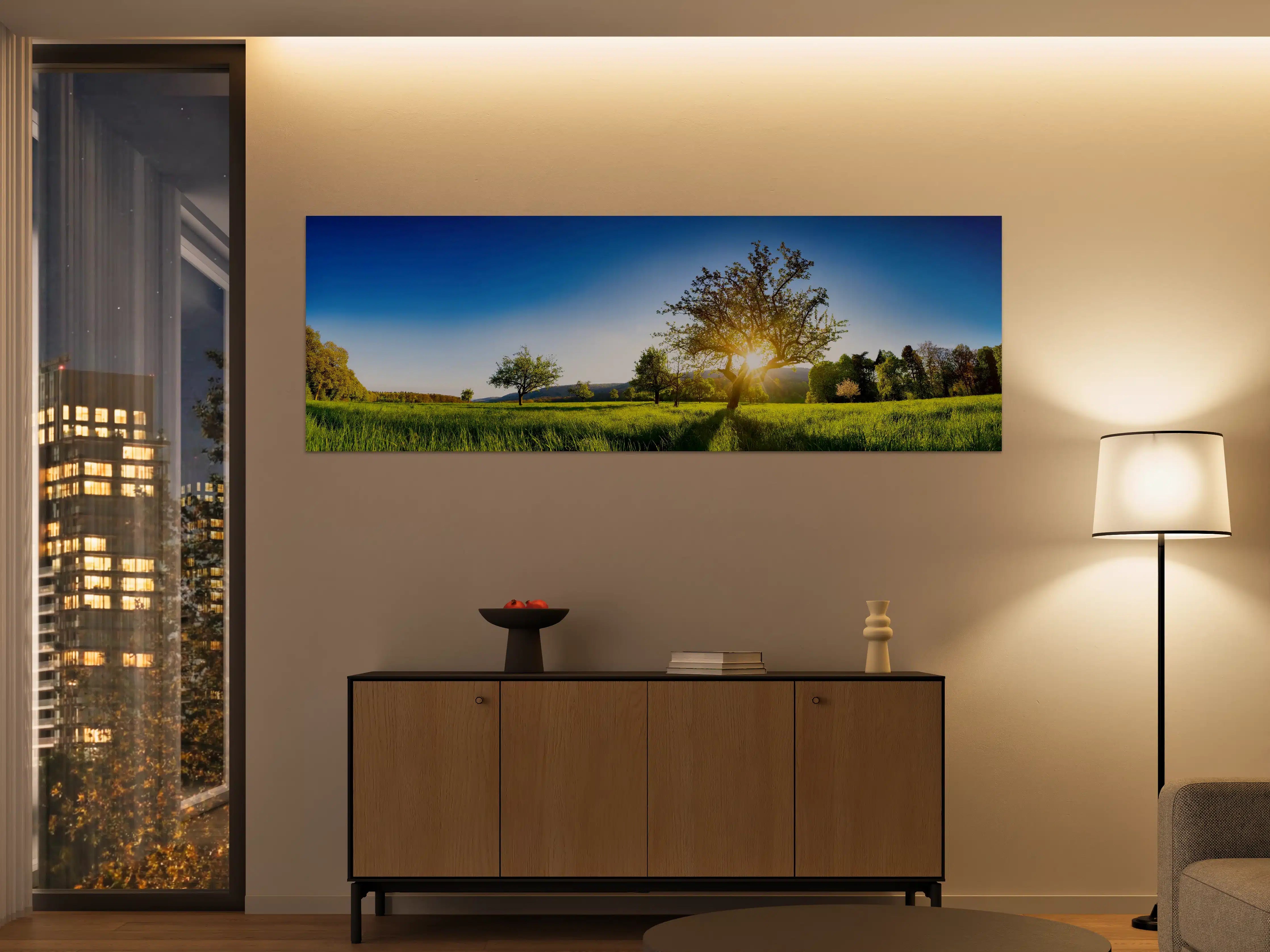 Große Wandbilder - Panorama Ländliche Idylle