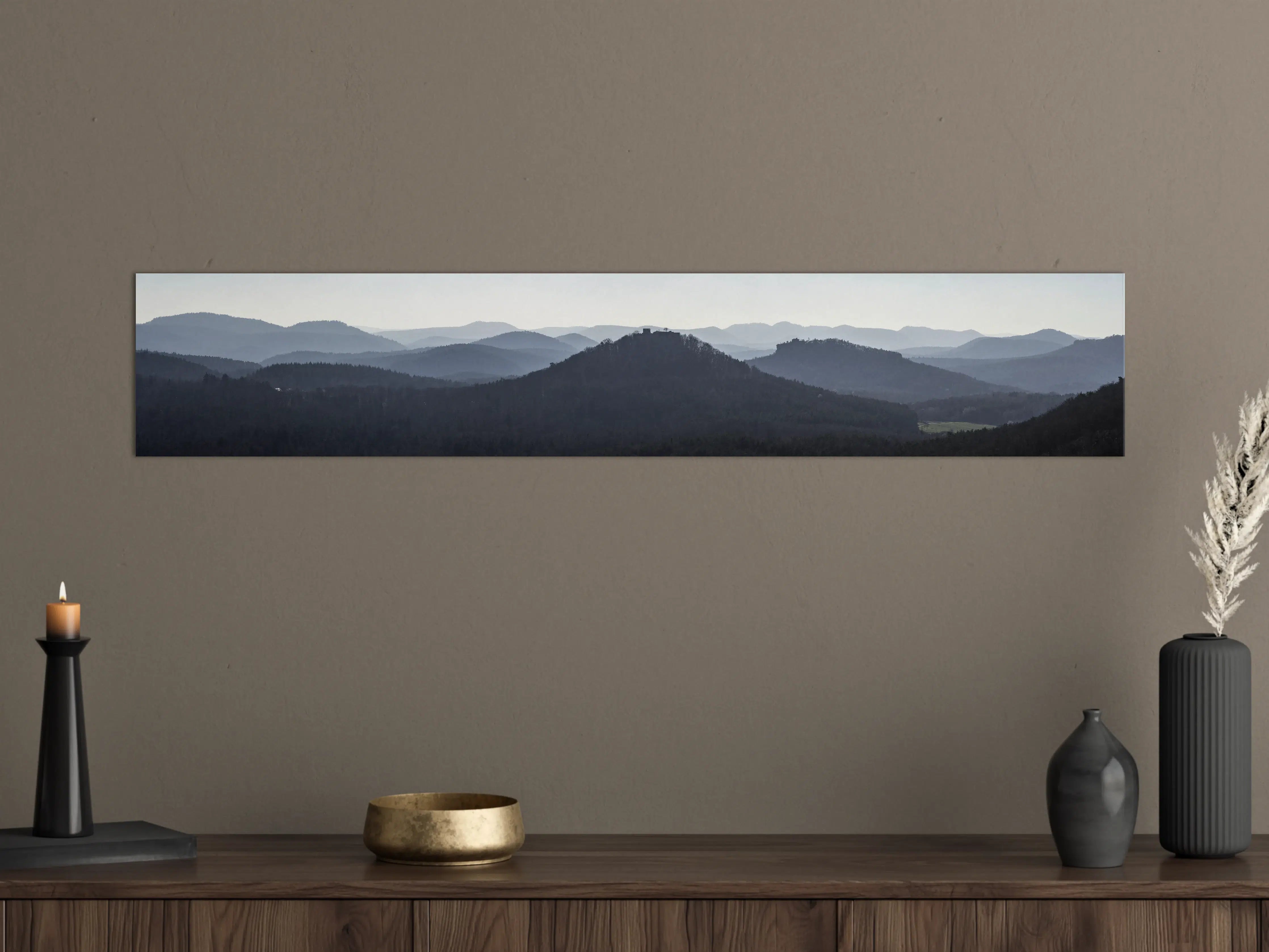Große Wandbilder - Panorama Rötzenfels auf Burg Lindelbrunn
