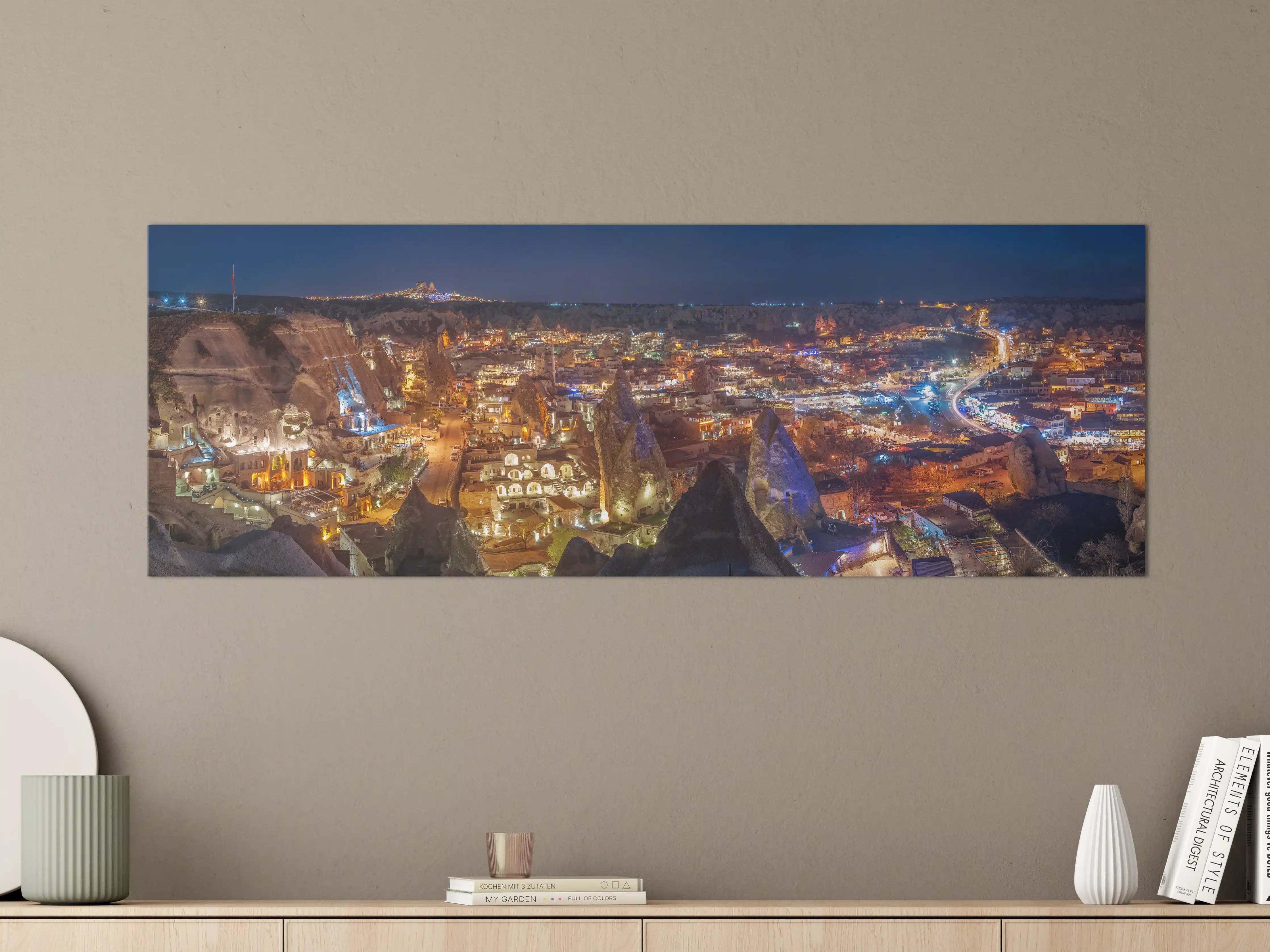 Große Wandbilder - Panorama auf Göreme - Kapadokien
