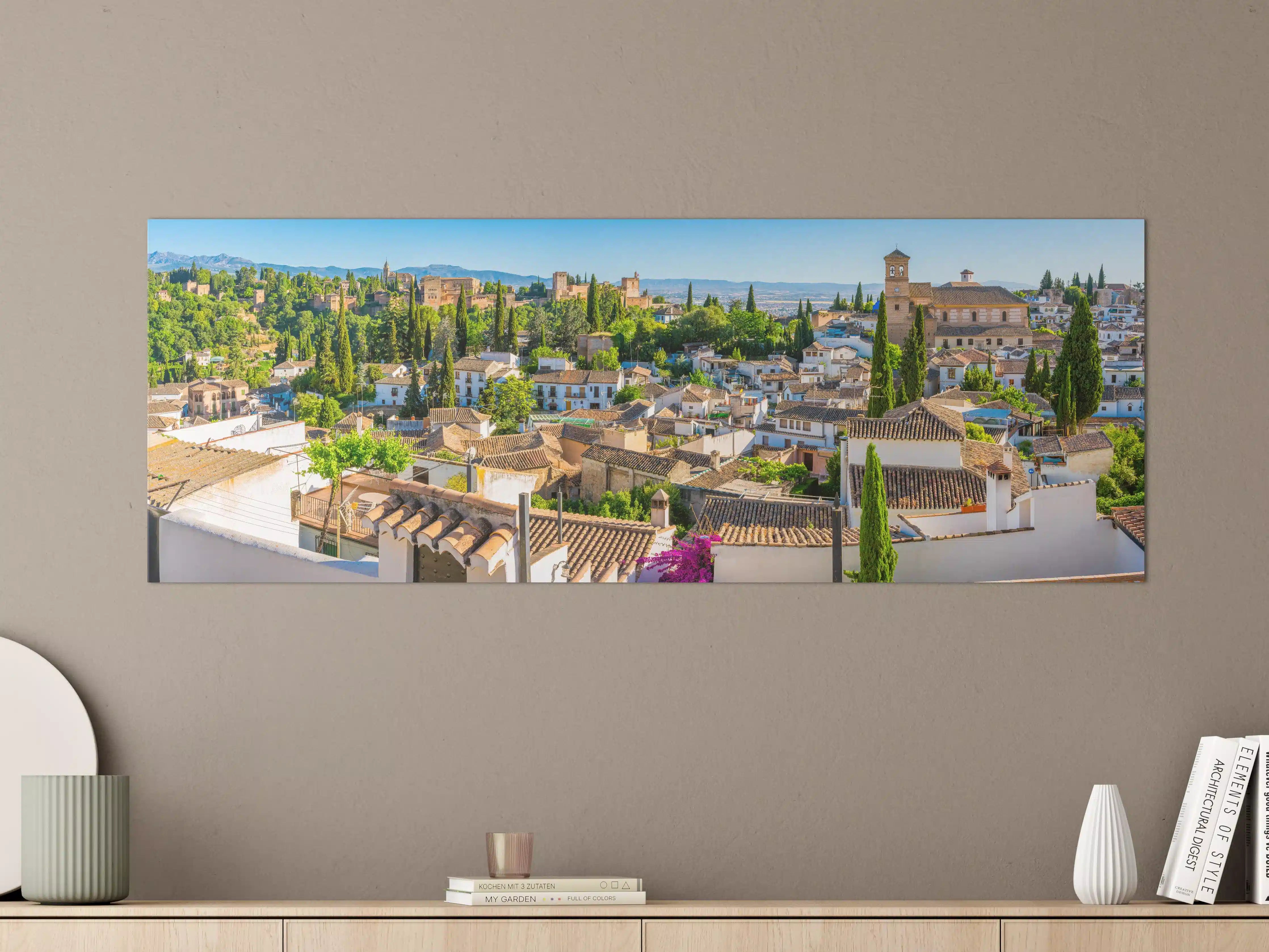 Große Wandbilder - Panoramablick auf Albacin