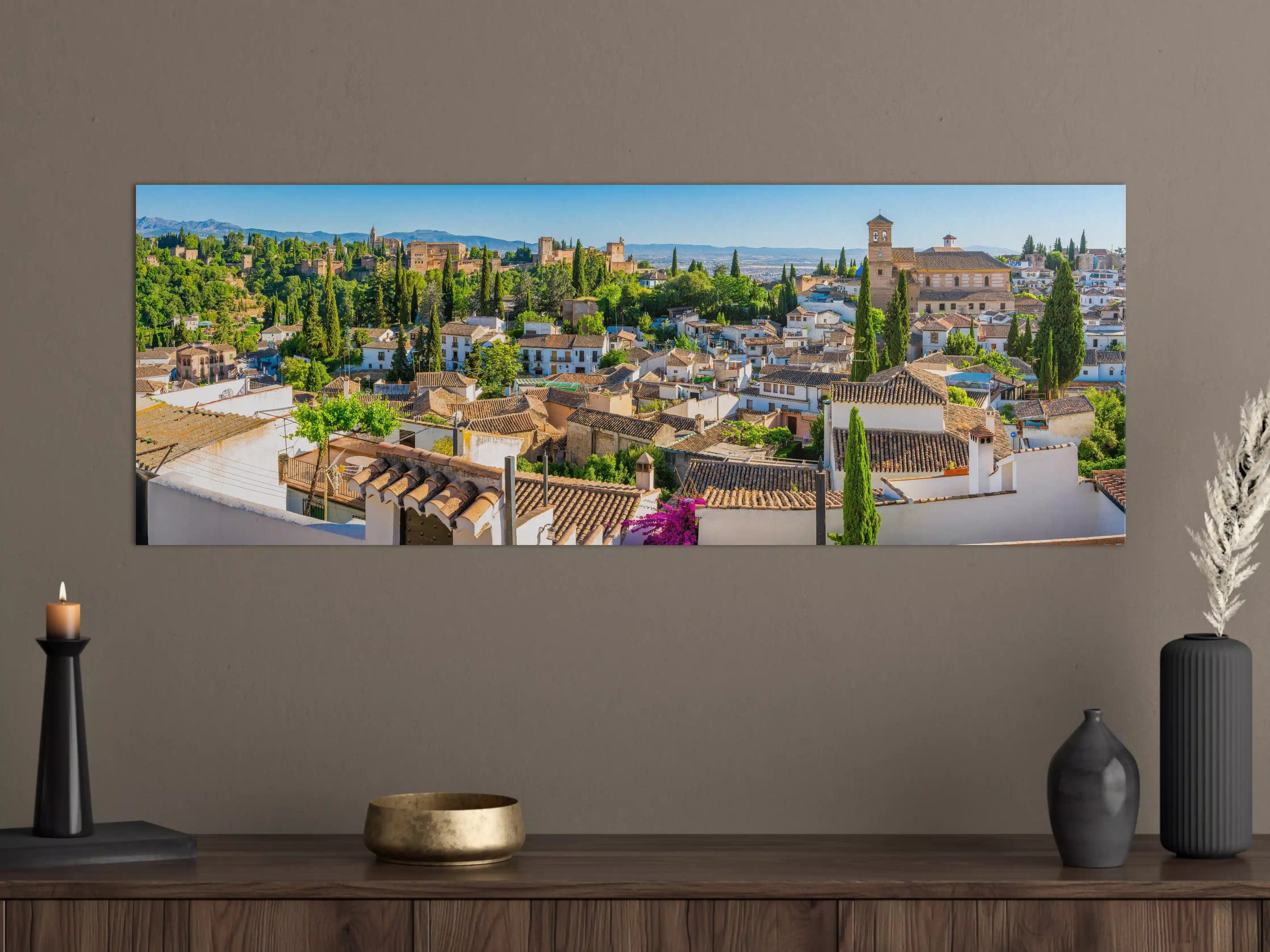 Große Wandbilder - Panoramablick auf Albacin