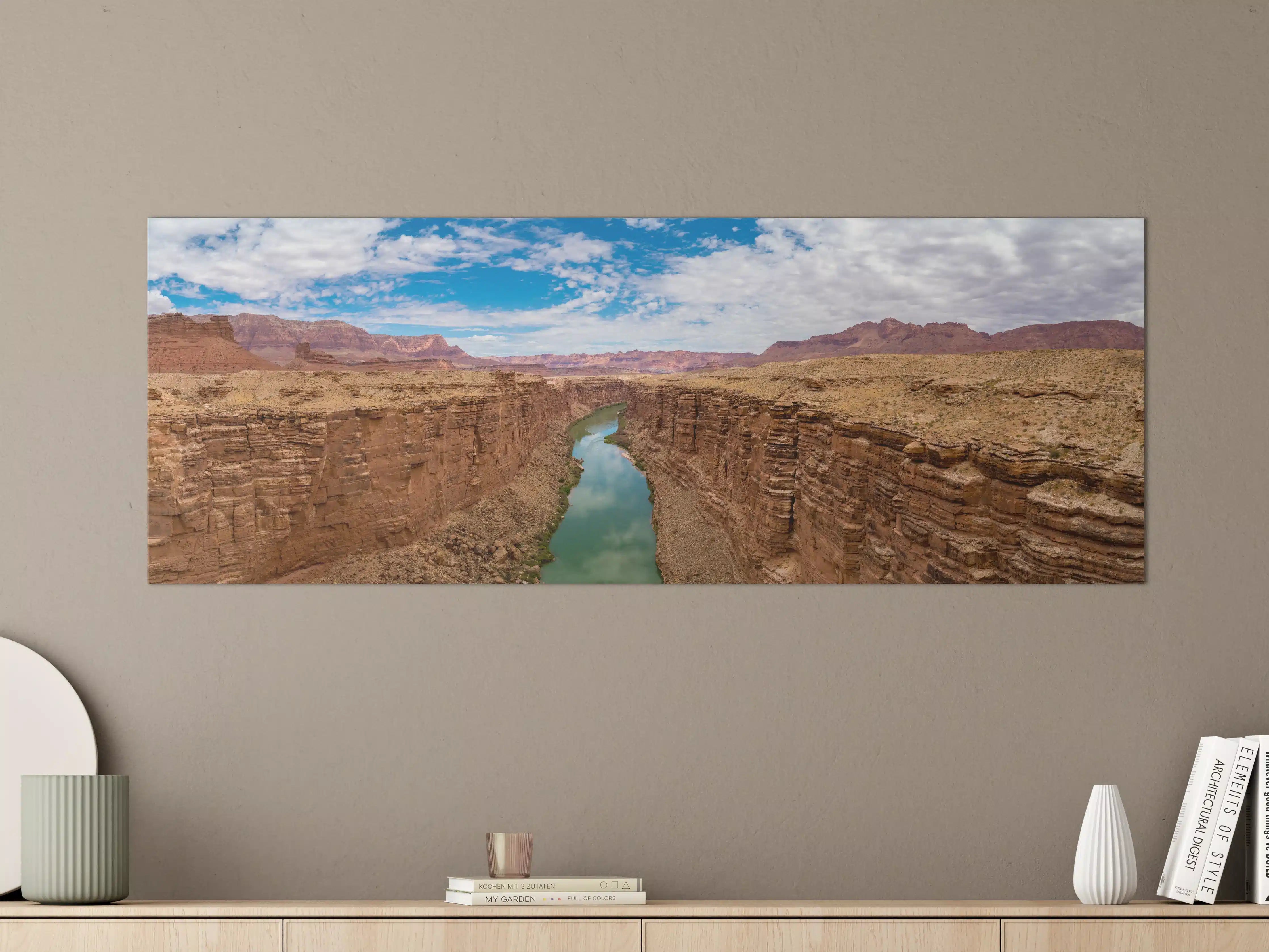 Große Wandbilder - Panoramablick auf Colorado River - USA